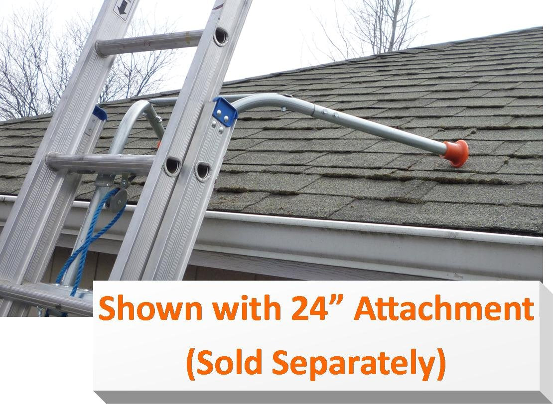 Multi-Pro Ladder Standoff for Corners and More, Heavy Duty Stabilizer, for Varying Depths, Add Safety and Stability for Gutter Cleaning and Roof Access