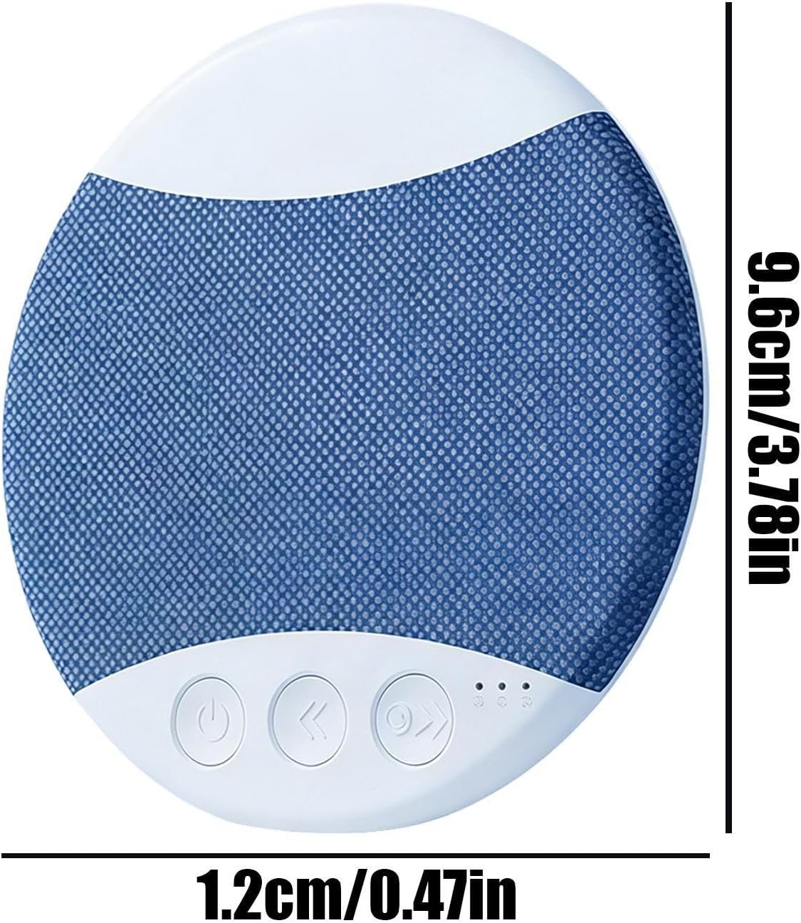 Generic 9.6x1.2cm/3.78x0.47 Inches Sleep Pillow Speaker, Wireless Sound Boxes,Thin Speaker with White Noise | for Home