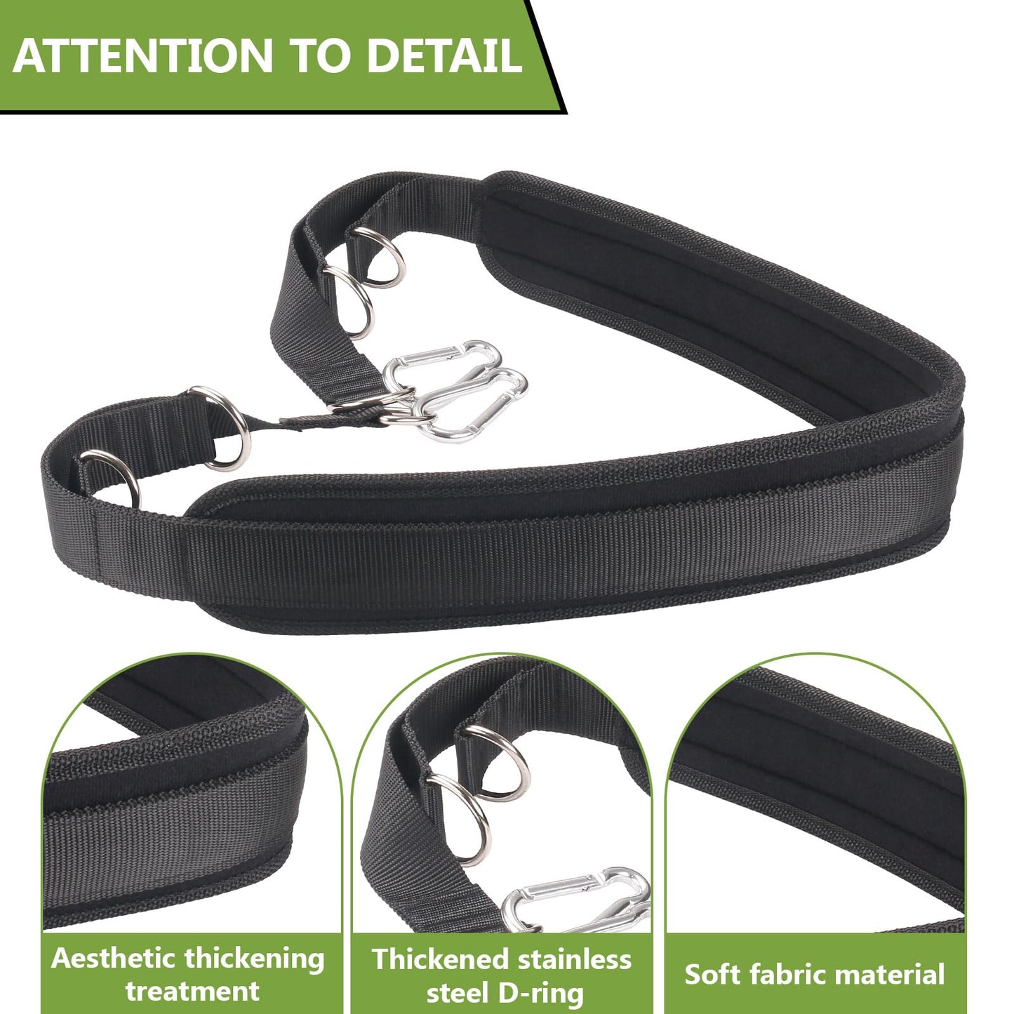 Adjustable Leg Press Rowing Belt Strap for Bowflex Pr1000 & Most Home Gym Leg Attachment Replacement