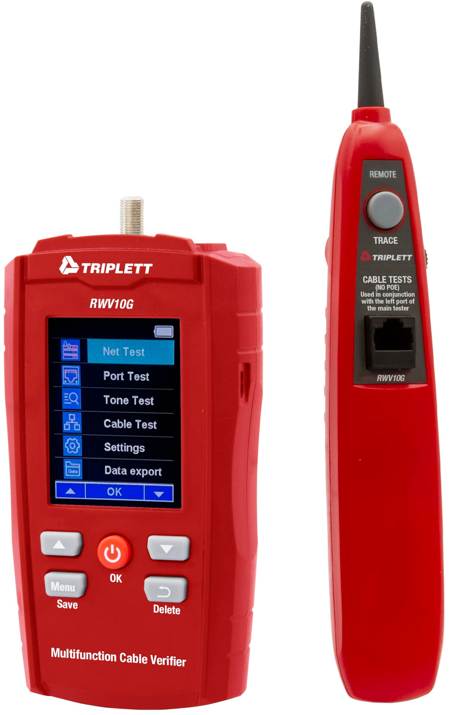 Triplett RWV10G 10Gb Real World LAN and Cable Verifier