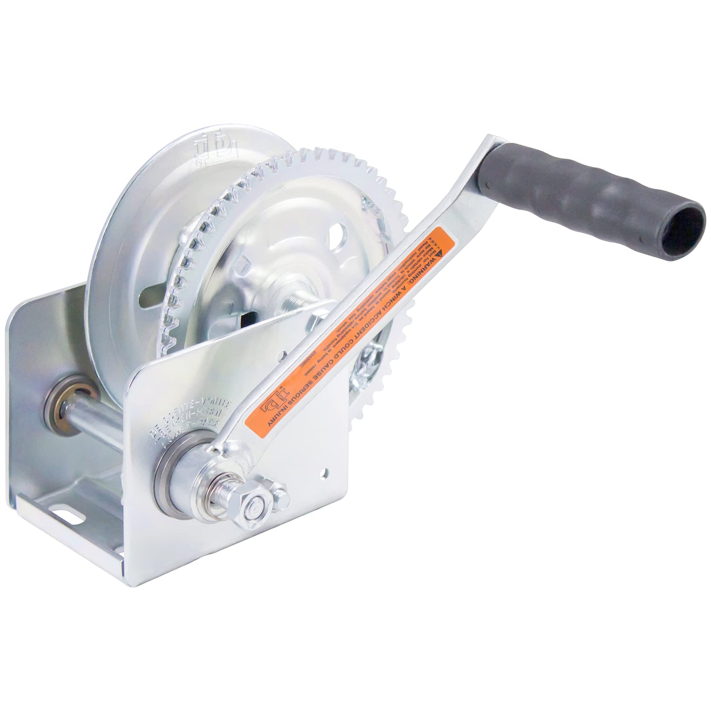 Dutton-Lainson Company - Brake Winch - 350 to 2500 lb Capacity - Rust-Resistant and Power Coated Finish for Heavy Equipment, Hauling and Lifting Operations - Made in USA