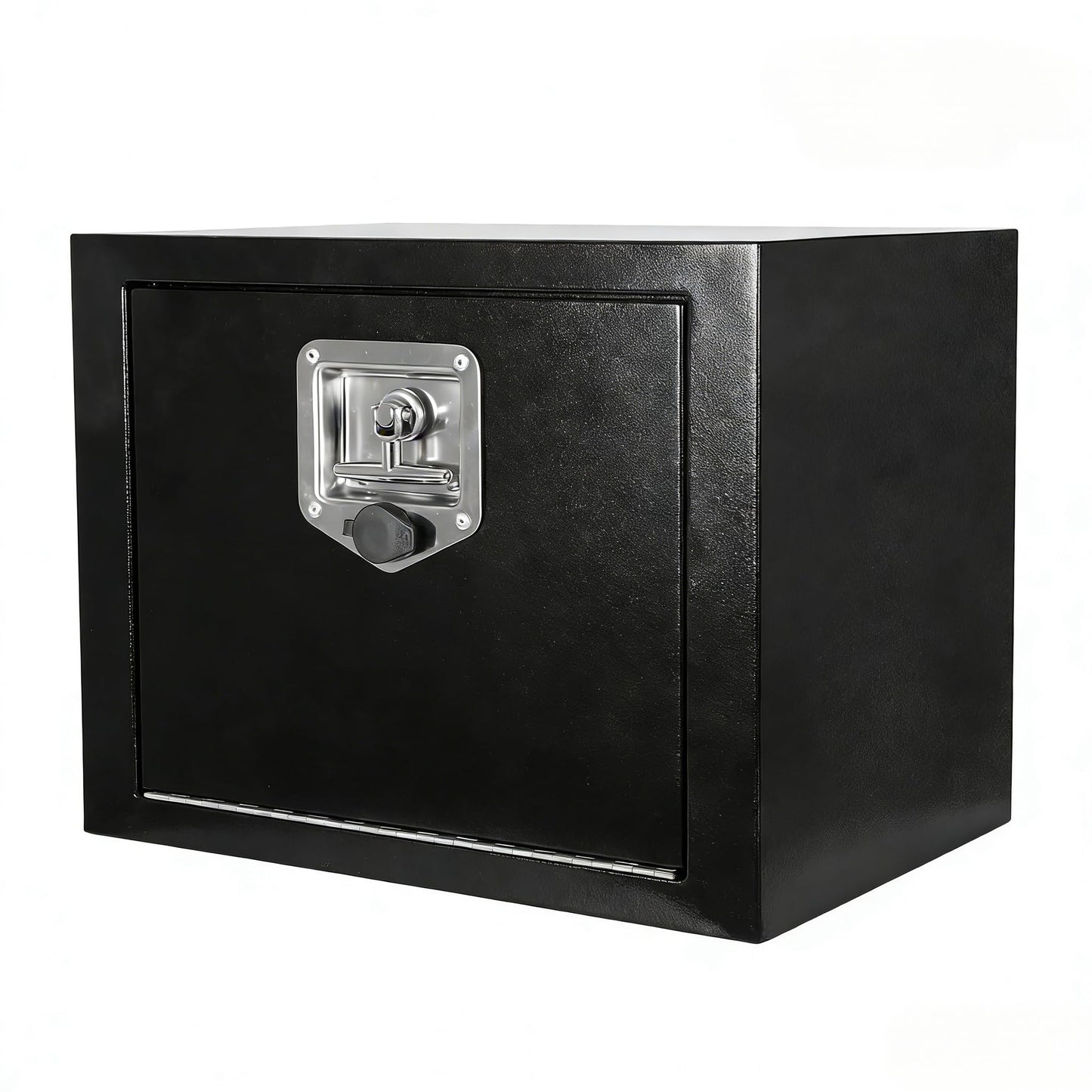 18" Underbody Truck Tool Box, Heavy Duty Steel Underbody Toolbox 18 x 12 x 14 with T-Handle Lock & Weatherproof Seal, Lockable Truck Trailer Tool Box for Pickup, Flatbed, RV, Van, Utility Vehicles