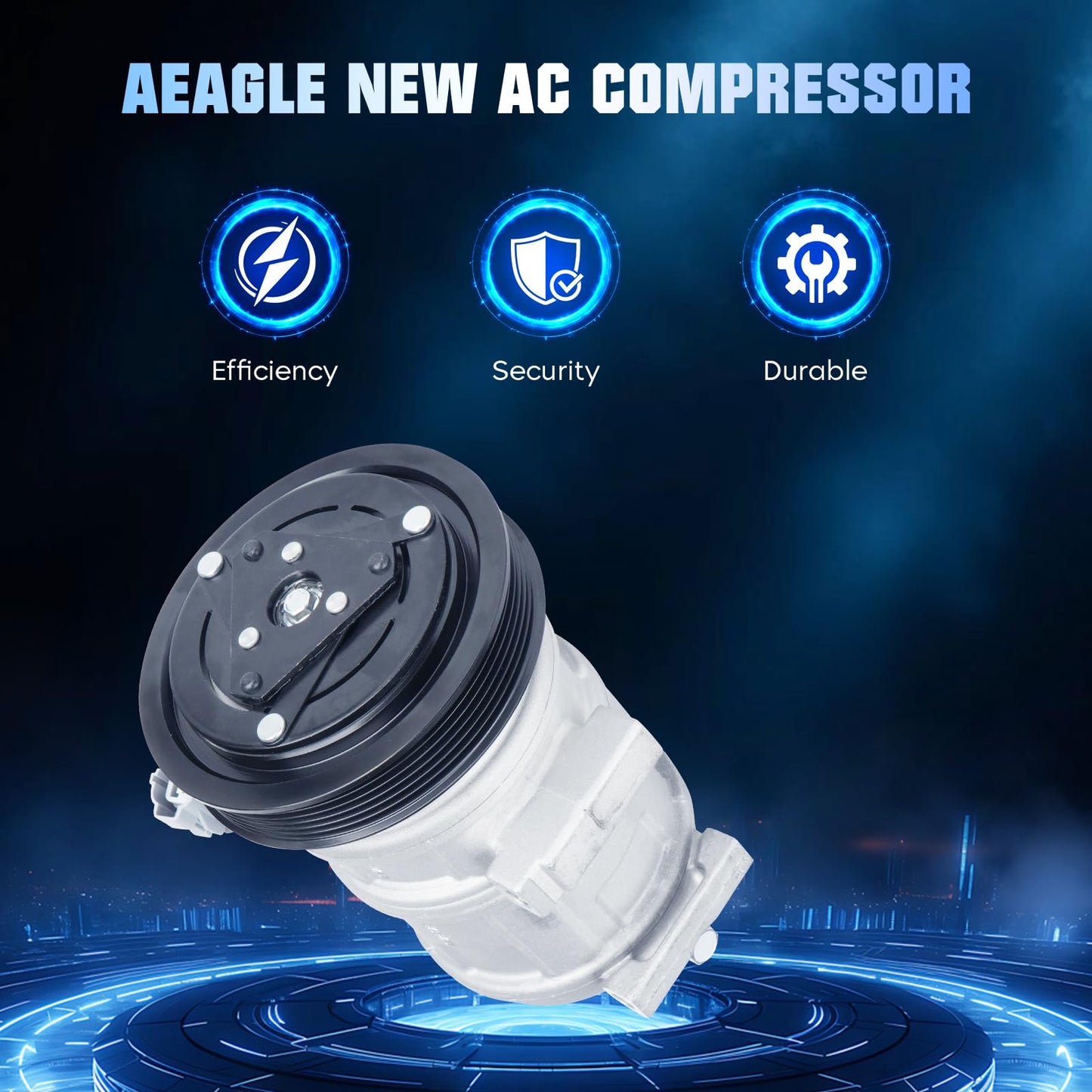 Air Conditioner AC Compressor With Clutch for Honda Pilot 3.5L 2005-2008, for Odyssey 3.5 2005-2007, for Ridgeline 3.5 2006-2008, for Acura TL 3.2 3.2L 3.5L 2003-2008, for MDX 3.5 03 04 05 06