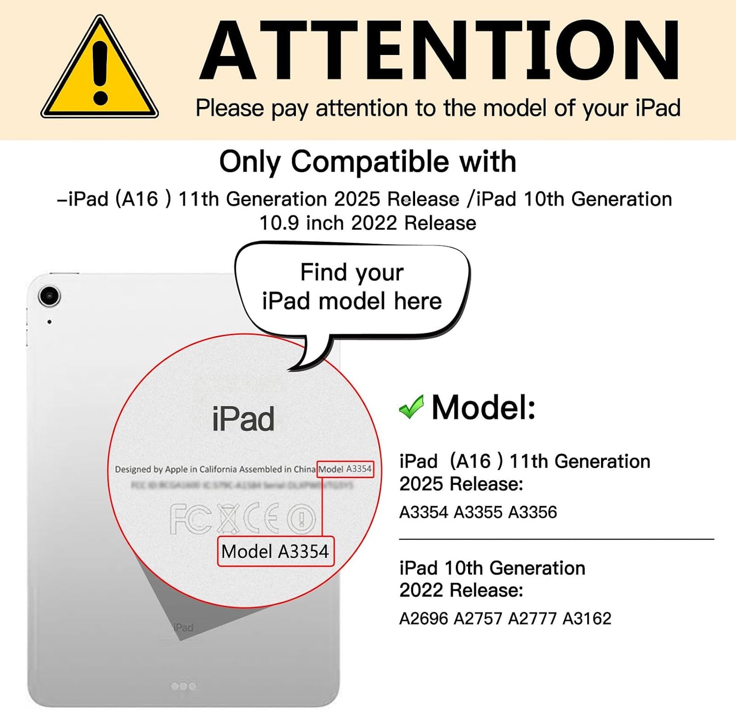 (A16) 11th/10th (2025/2022) A3354 A3355 A3356 A2696 A2757 A2777 A3162, FILMEXT Privacy Screen Protector for iPad