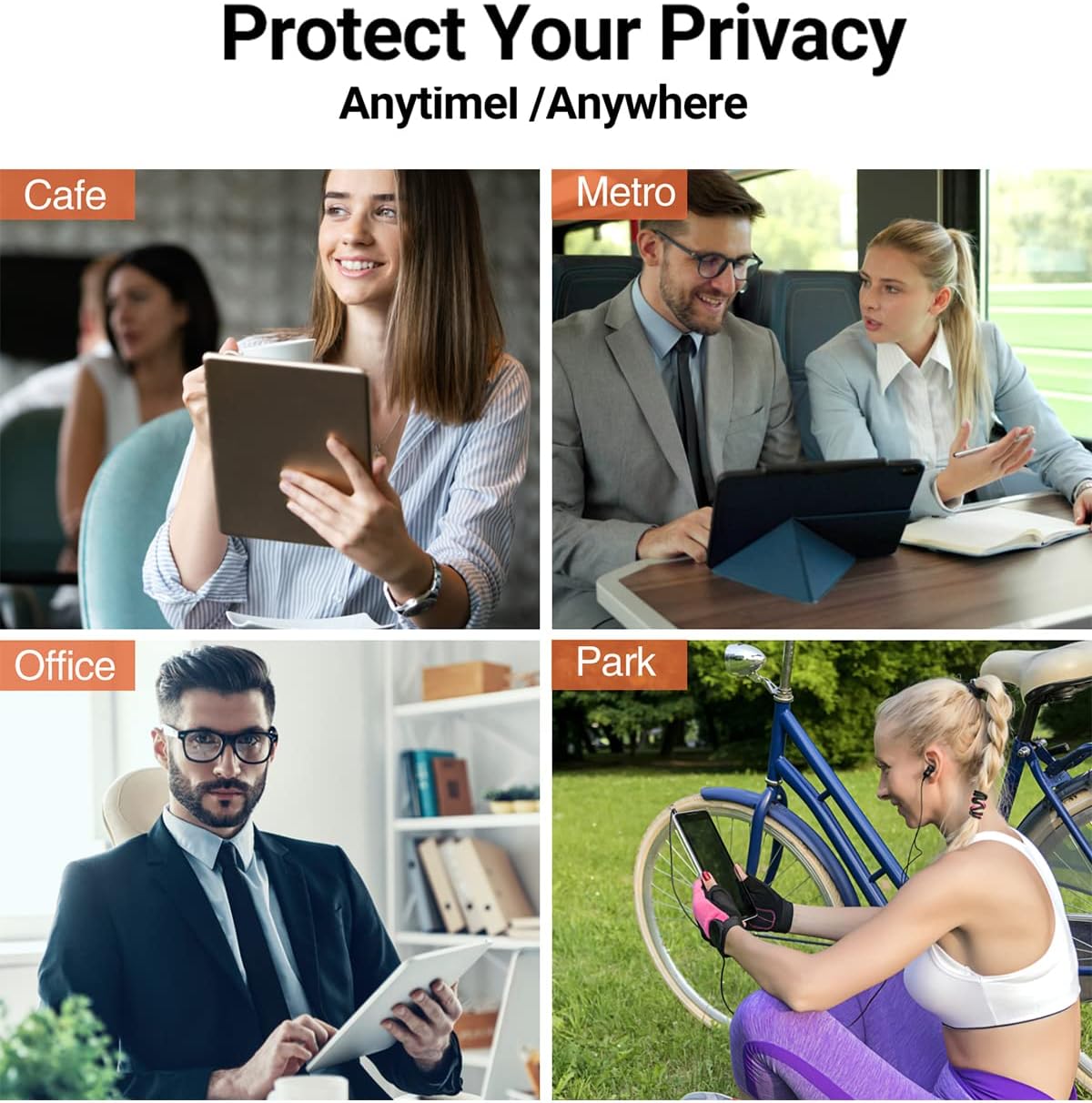 (A16) 11th/10th (2025/2022) A3354 A3355 A3356 A2696 A2757 A2777 A3162, FILMEXT Privacy Screen Protector for iPad