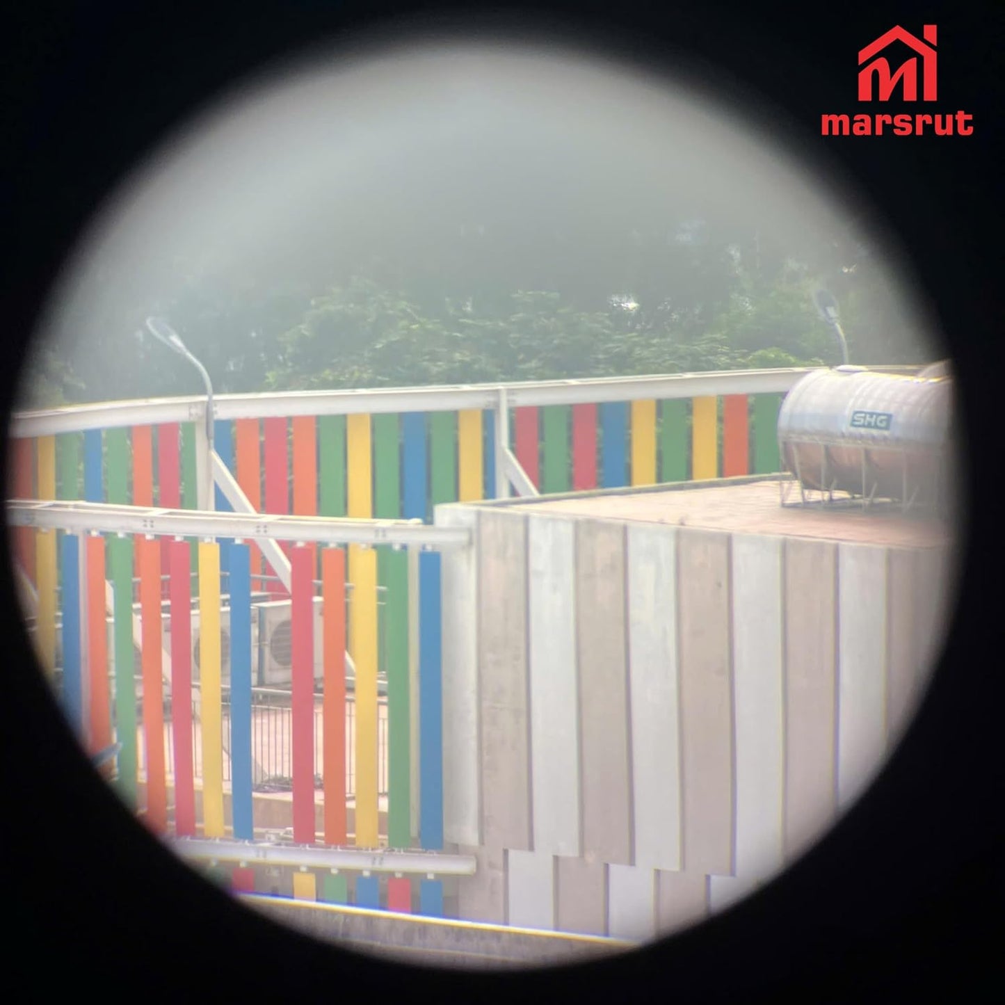 Marsrut 4K 10-300x40mm Zoom Lens for iPhone Android, Compact Monocular Telescope Mini for Stargazing Space Lover Night