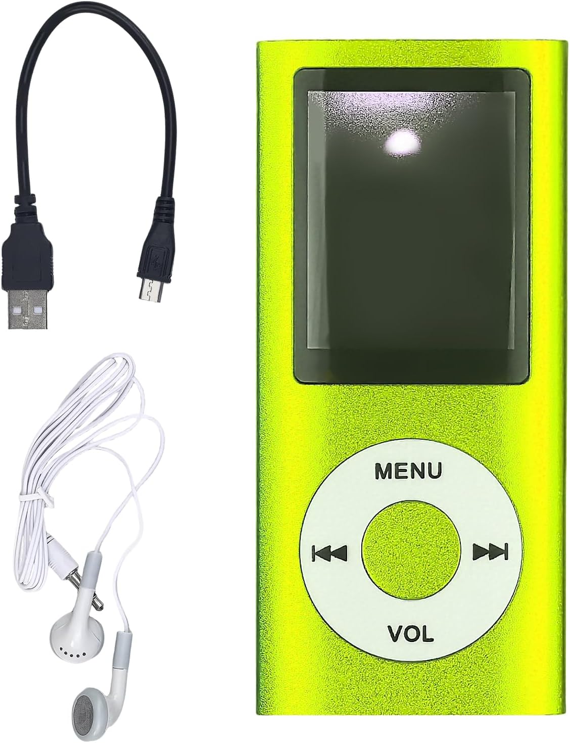 Flylin MP3 MP3 Player,1.8 Inch Player,Portable Multifunctional Digital Music LCD Music-Player with Earphone,Build
