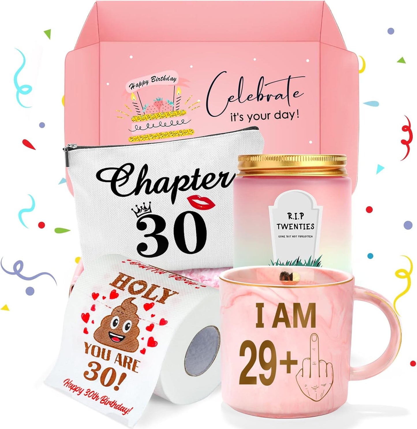 Regine Switzerland 30th Birthday Gifts for Women | Funny Coffee Mug & Makeup Bag Set