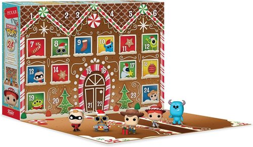 Funko Pop! Advent Calendar - Pixar Collectible Vinyl Mini Figures | 24 Days of Surprises - Perfect Holiday Gift