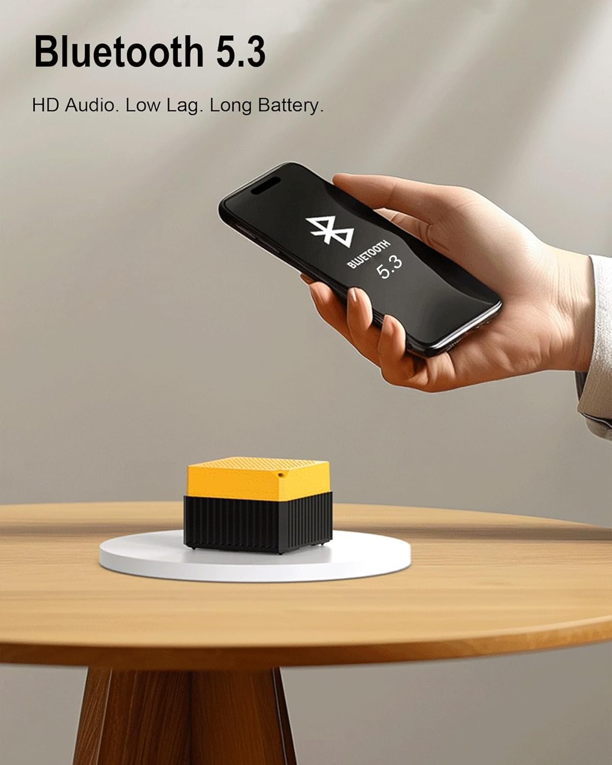 AYJBKL IPX6 24H 5.3, Portable Bluetooth Speakers, Waterproof Wireless Outdoor Small Speaker with Playtime, HD Stereo