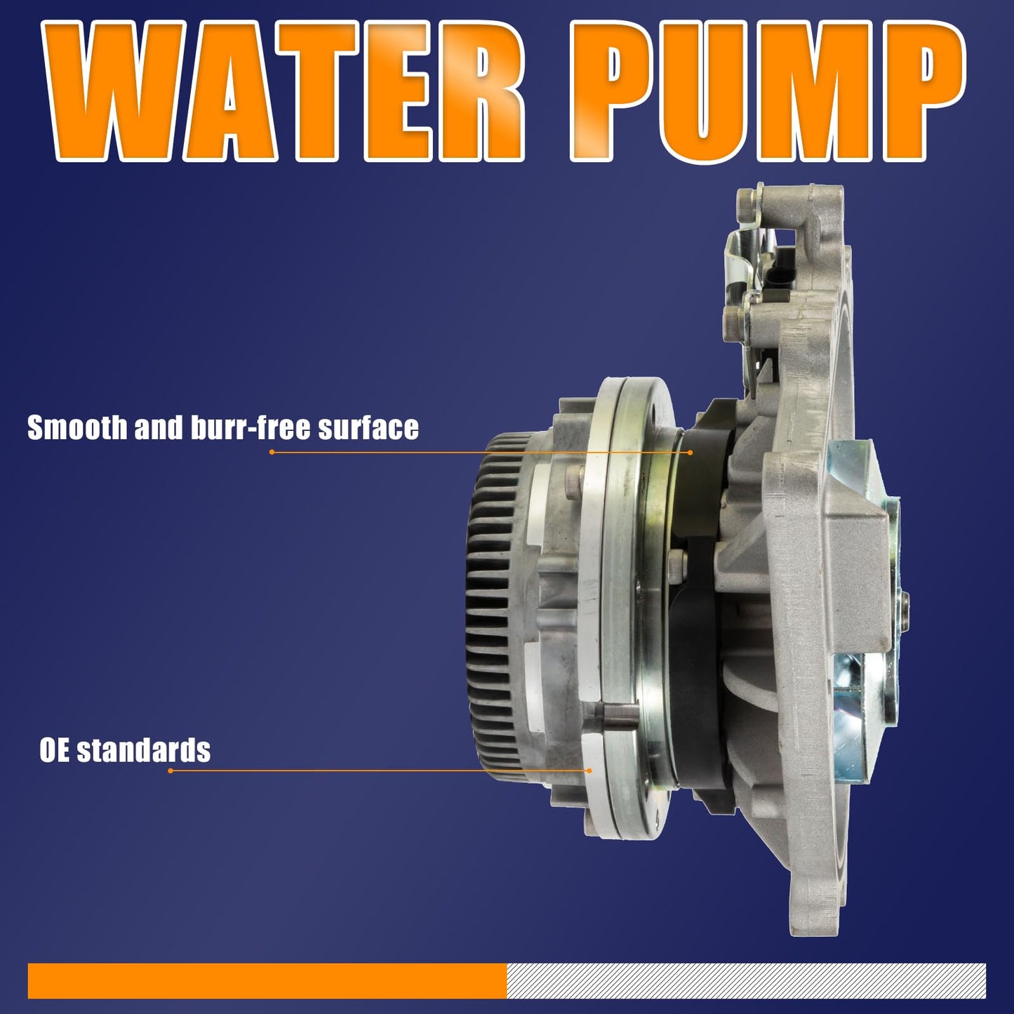 BLCYANUE water pump Compatible with Detroit DD13 DD16 DD15-13 DD15 Engine,Compatible with Freightliner Cascadia accessories 2008-2022,Western Star 5700XE 2016-2022 EA4712001101