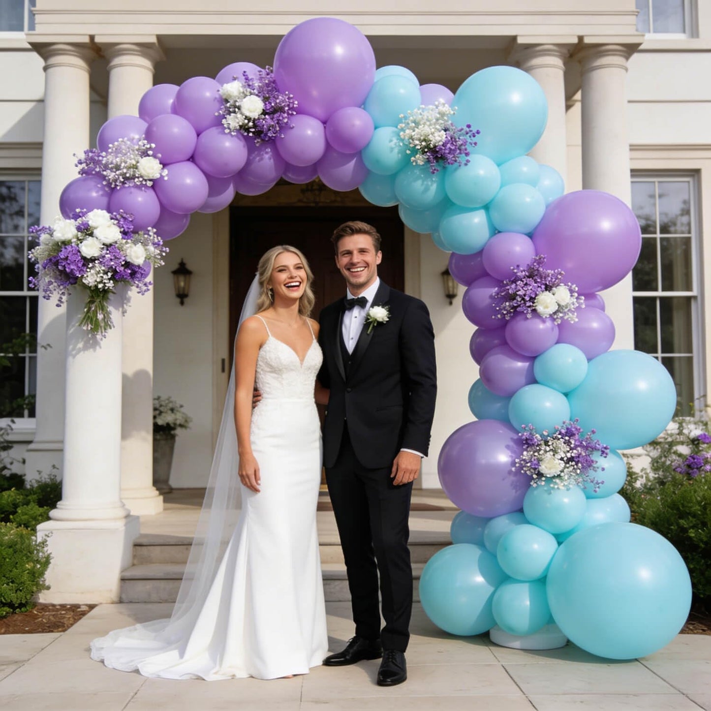 Pastel Purple Balloons by 110pcs - 12 Inch Latex Balloons for Birthday Parties & Baby Showers
