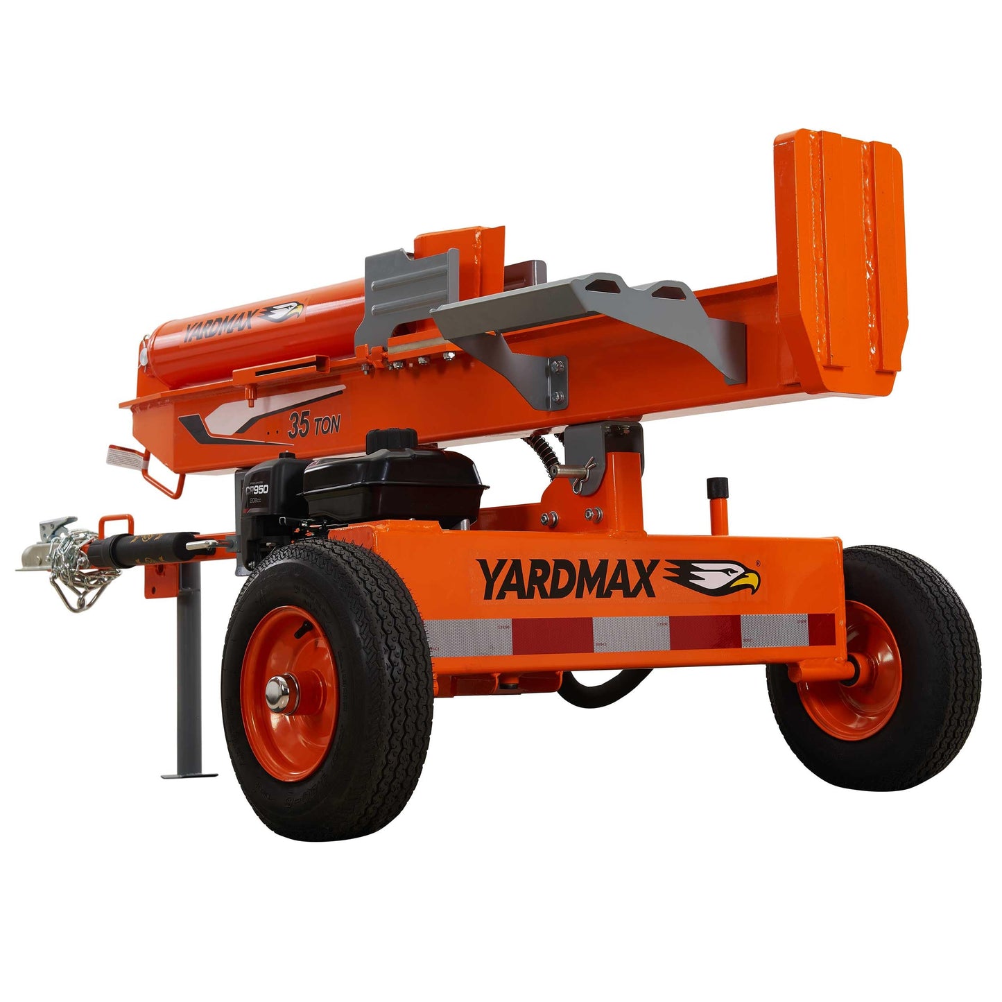 Yardmax Gas Log Splitter 35 Ton 2-Way Full Beam Briggs & Stratton Engine CR950