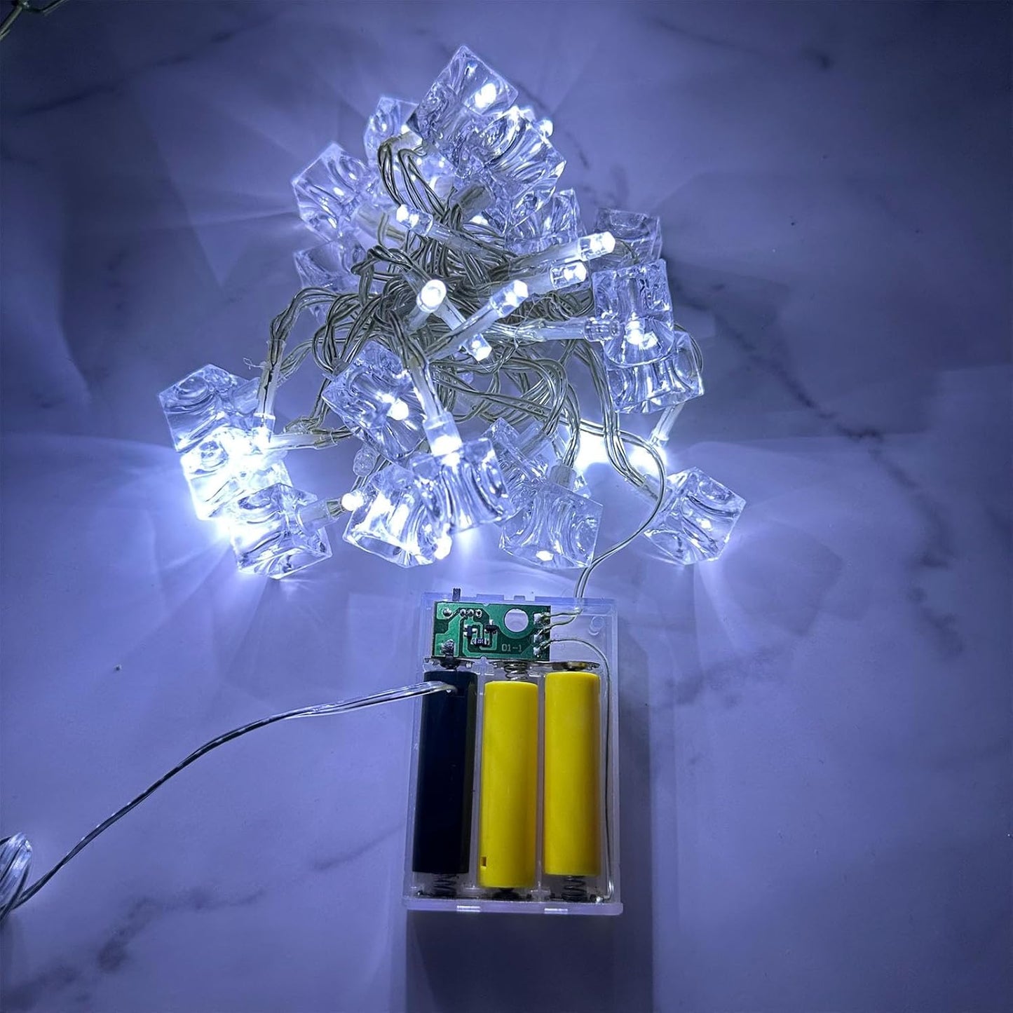 LQMBABY AA Battery Eliminator, Replace AA Batteries Power Supply Adapter, Fake Battery Power Adapter for LED Fairy