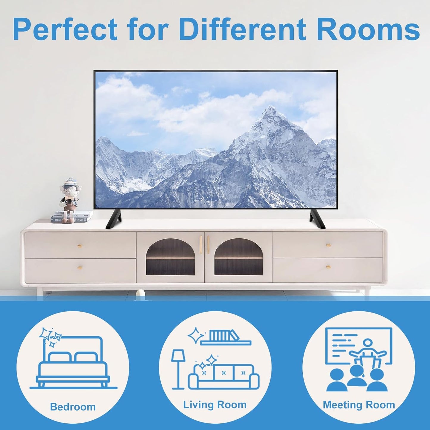 Yaotieci 32" 40" 43" 49" 50" 55" 65" 32S359 32S355 40S355 43S455 50S525 55S435 65S455, (Upgraded Version) TV Legs