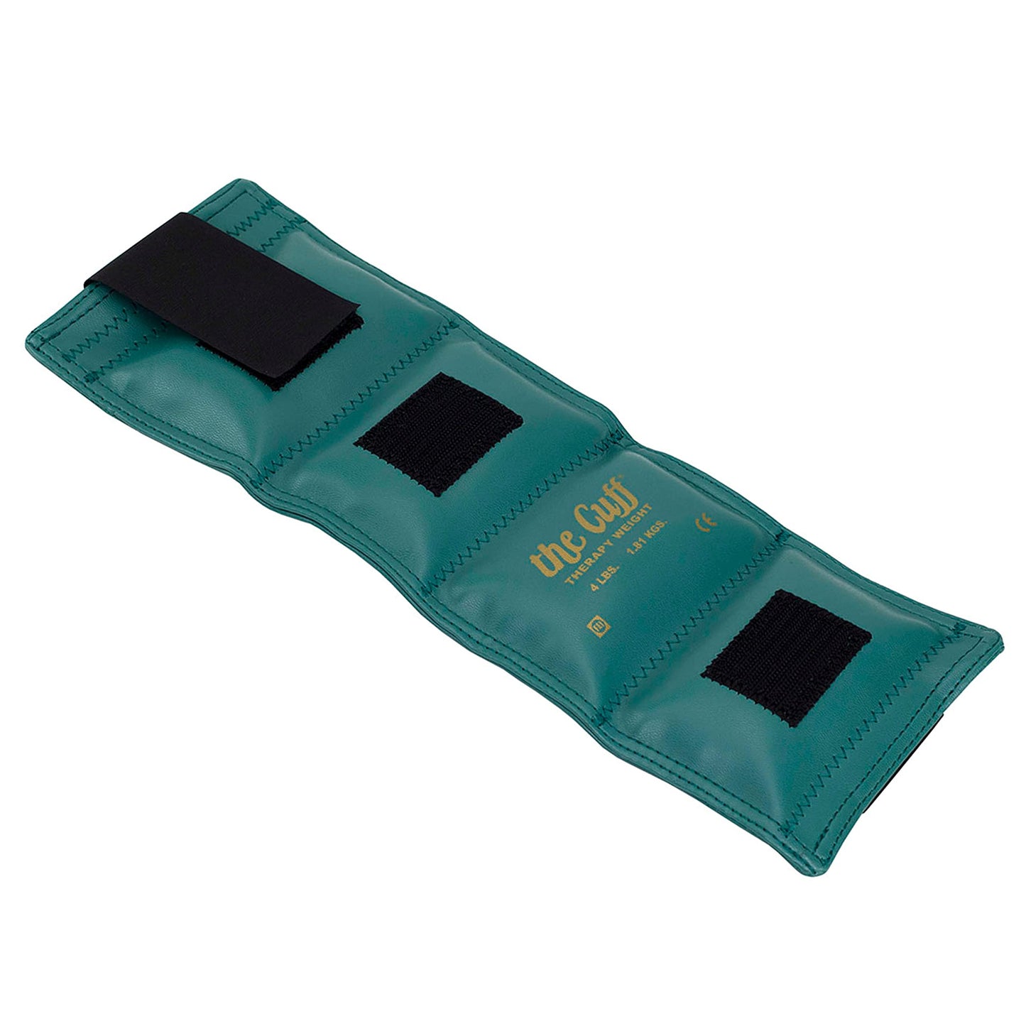 The Cuff Original Adjustable Ankle and Wrist Weight for Training, Dance, Running, Cardio, Aerobics, Toning, and Physical Therapy for Men and Women, 4 lb, Green