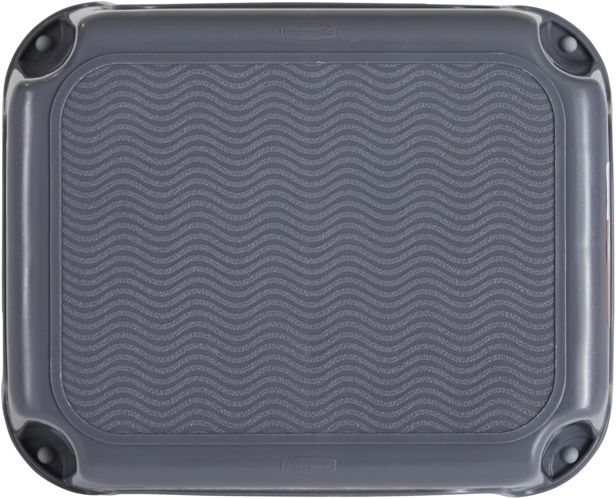 Rubbermaid One-Step Stool - Durable 7" Height Gray Step Stool Holds Up to 200 Pounds | Ideal for Kids, Bathroom, Home, Office, Garage