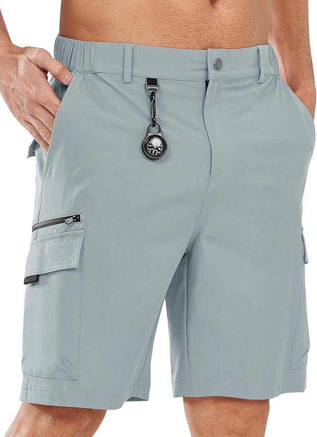 NORTHYARD Men's Cargo Hiking Shorts 9" Lightweight Outdoor Tactical Work Camping Sport Golf Casual Travel Fishing Multipocket