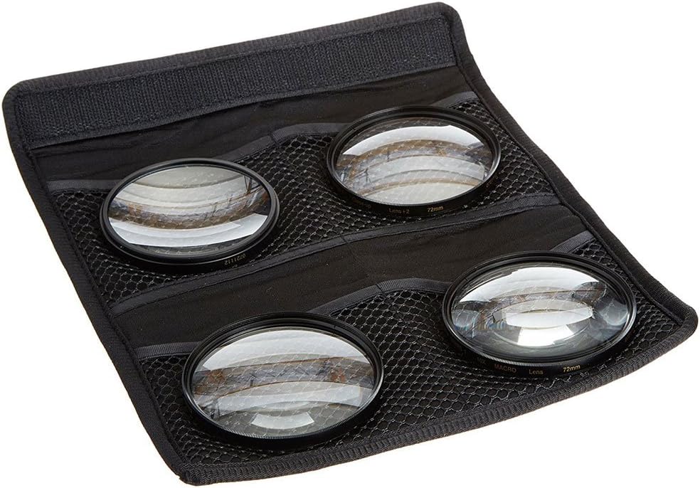 Big Mike's 72mm Set (+1, +2, +4 +10 DSC-RX10 DSC-RX10 Close-Up Filter and Diopters) Magnification Kit Compatible
