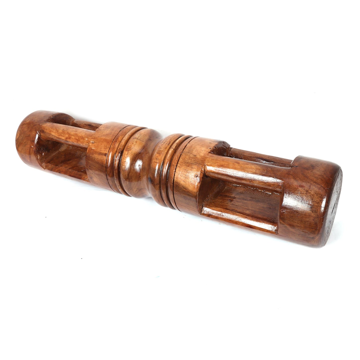 KNK SAMTOLA FITNESS BARBELL INDIAN KARLA KATAI FITNESS DURABLE WOODEN EQUIPMENT (4 TO 6 KG)