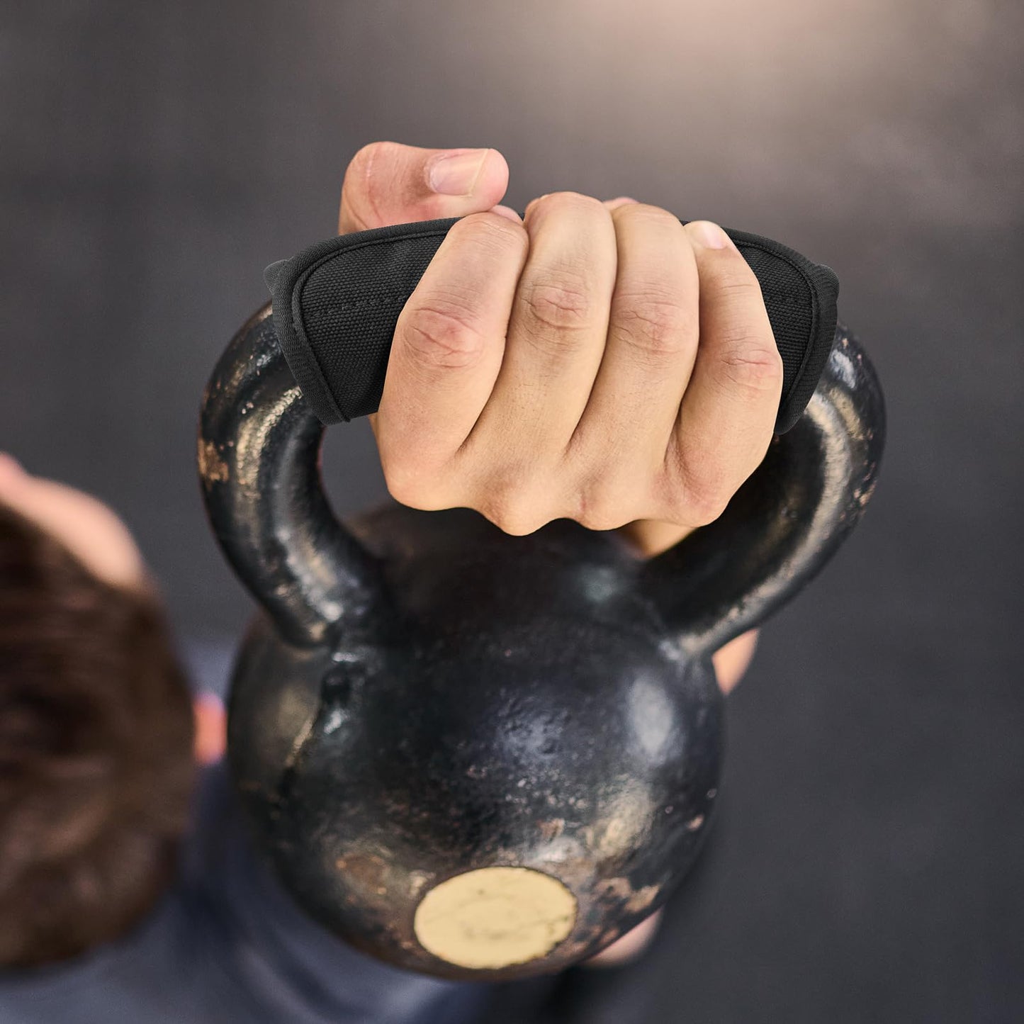 Xxerciz Kettlebell Non-Slip Handle Wrap, Soft Breathable Grip Cover for Most Kettlebells, Easy to Use, Training Accessory for Home Gym Workouts