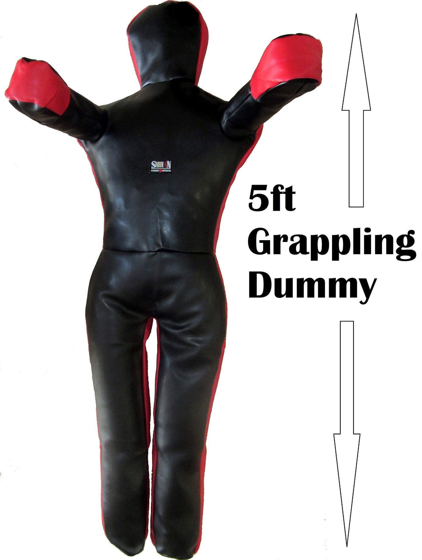 Shihan Grappling Dummy Rexion Punch/Kick Bag 5ft Grappling Dummy Kickboxing (Sold Un-Filled) Tough Durable