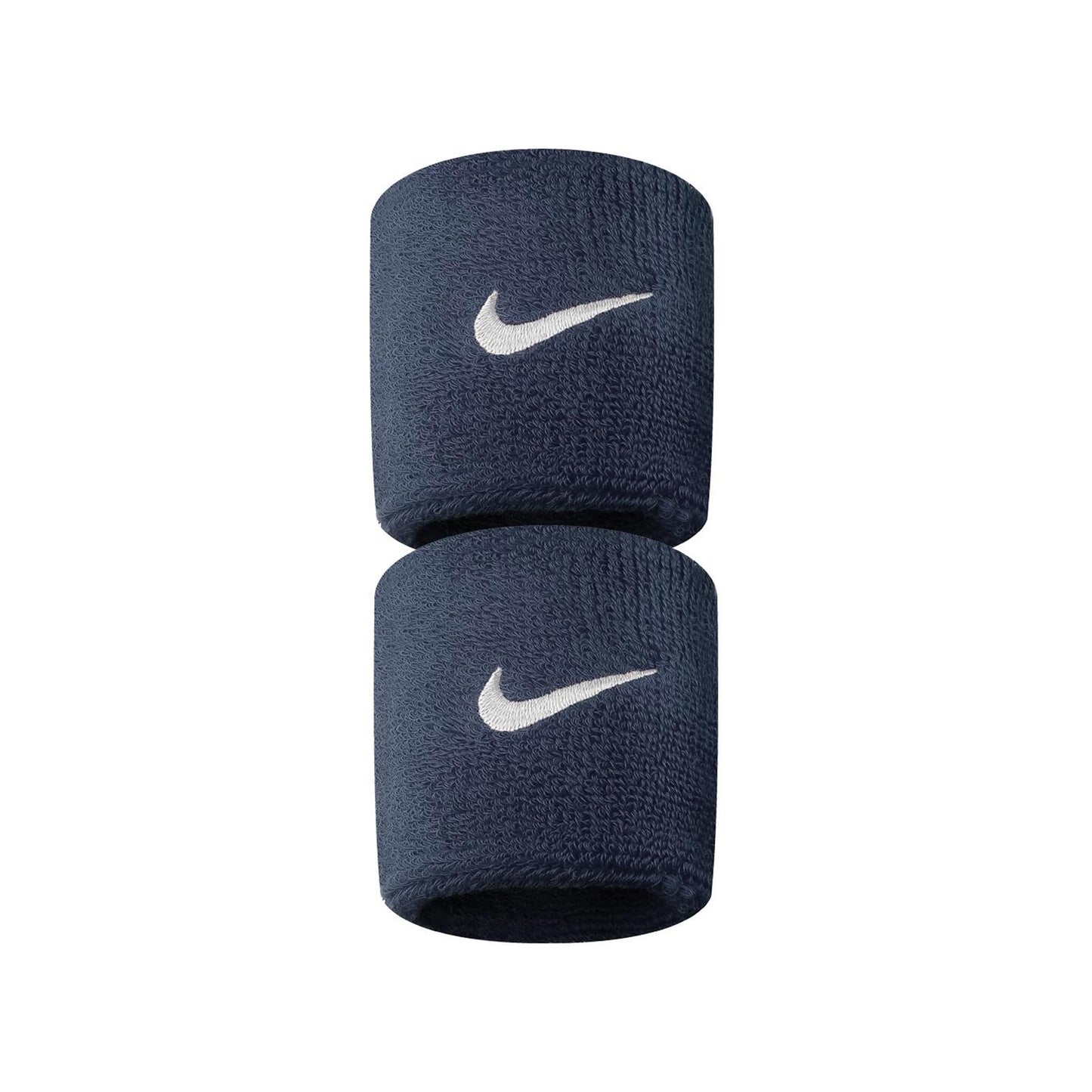 Nike Swoosh Wristbands (Obsidian/White, Osfm)