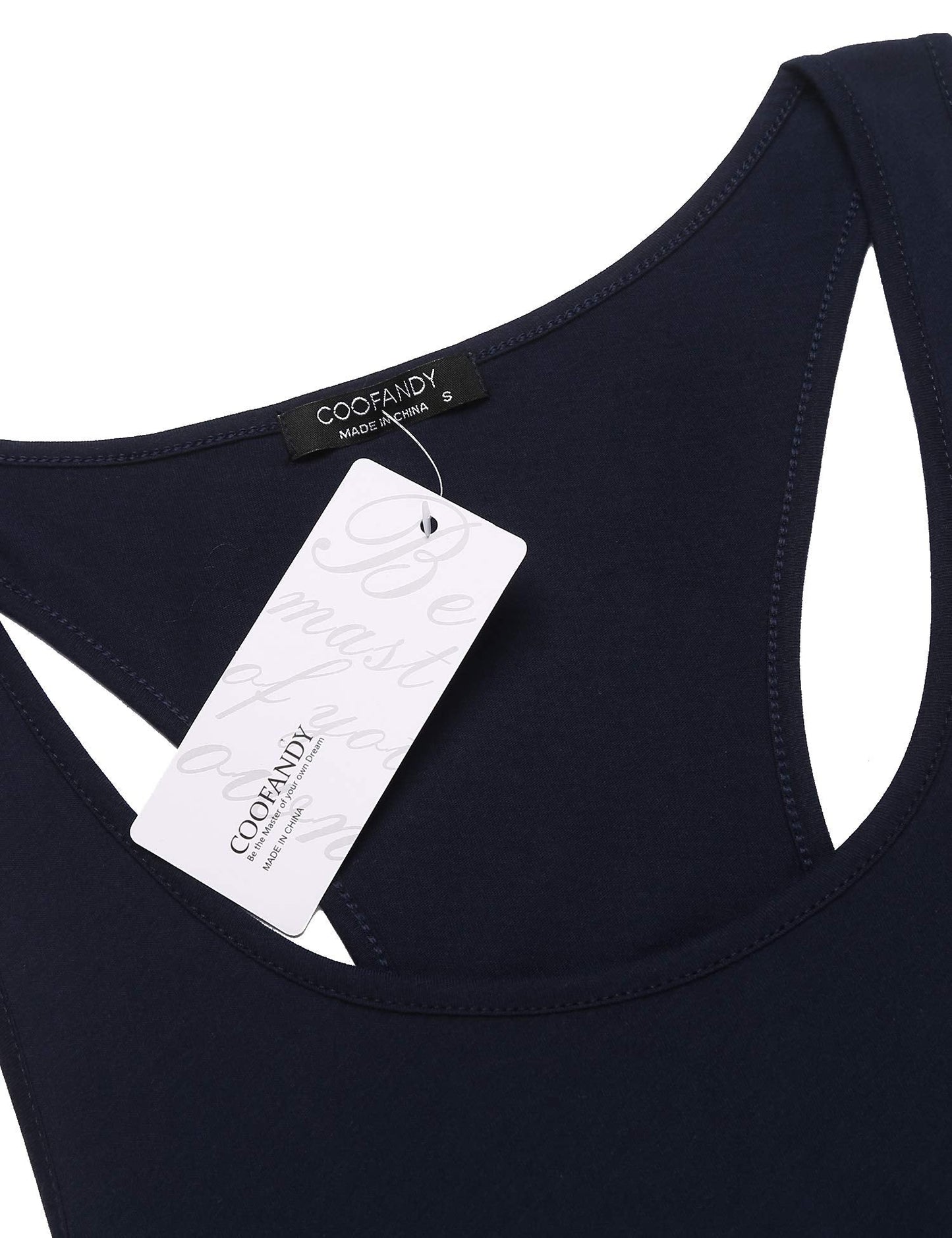 COOFANDY Men's 3 Pack Tank Tops Cotton Performance Sleeveless Casual Classic T Shirts