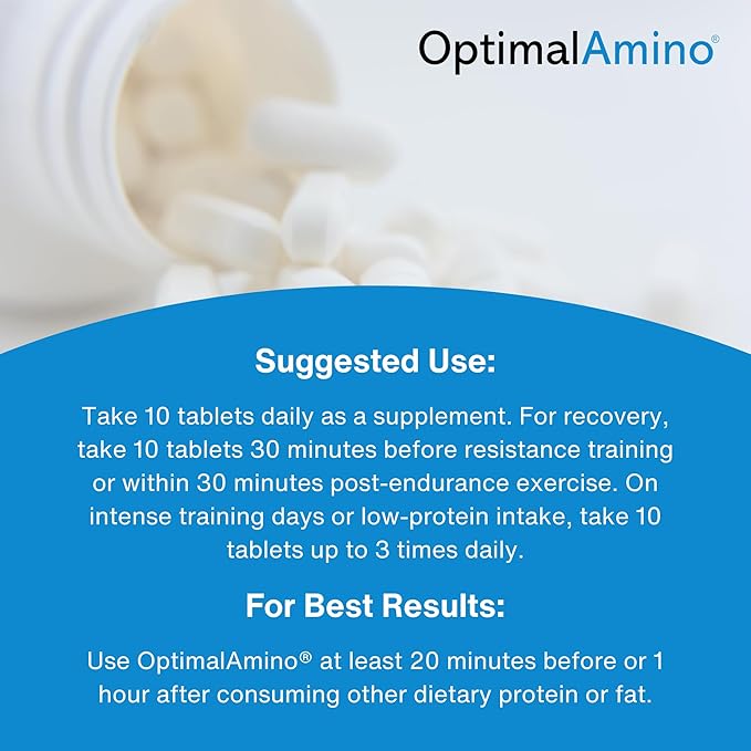 Tablets (300 Count) | 99% Utilized Essential Amino Acid (EAA) Supplement, Increase Muscle Recovery, BCAA Protein Pre/Post Workout | NSF Certified for Sport® Certified