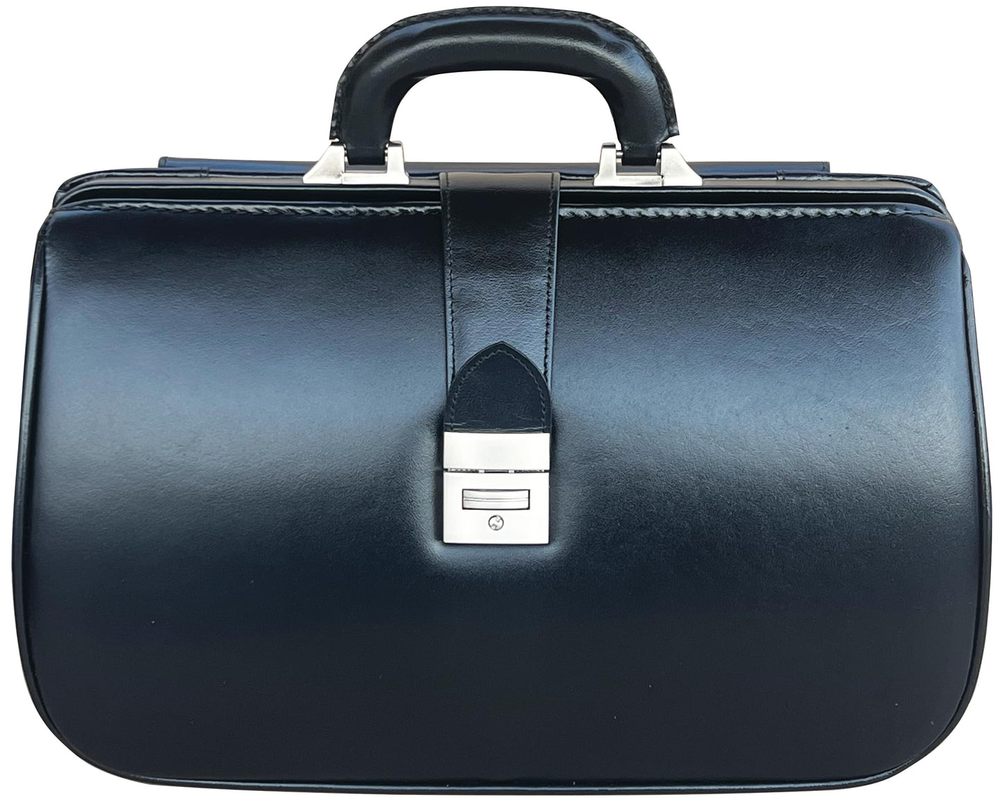 R.A. BÖCK DIAGNOSTICS RA Bock Fine Leather Doctor Bag - Medium - Black