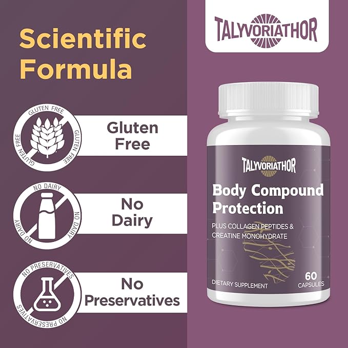 New 157 Body Compound Protection 1500mcg for Men & Women | Gluten-Free | 60 Capsules