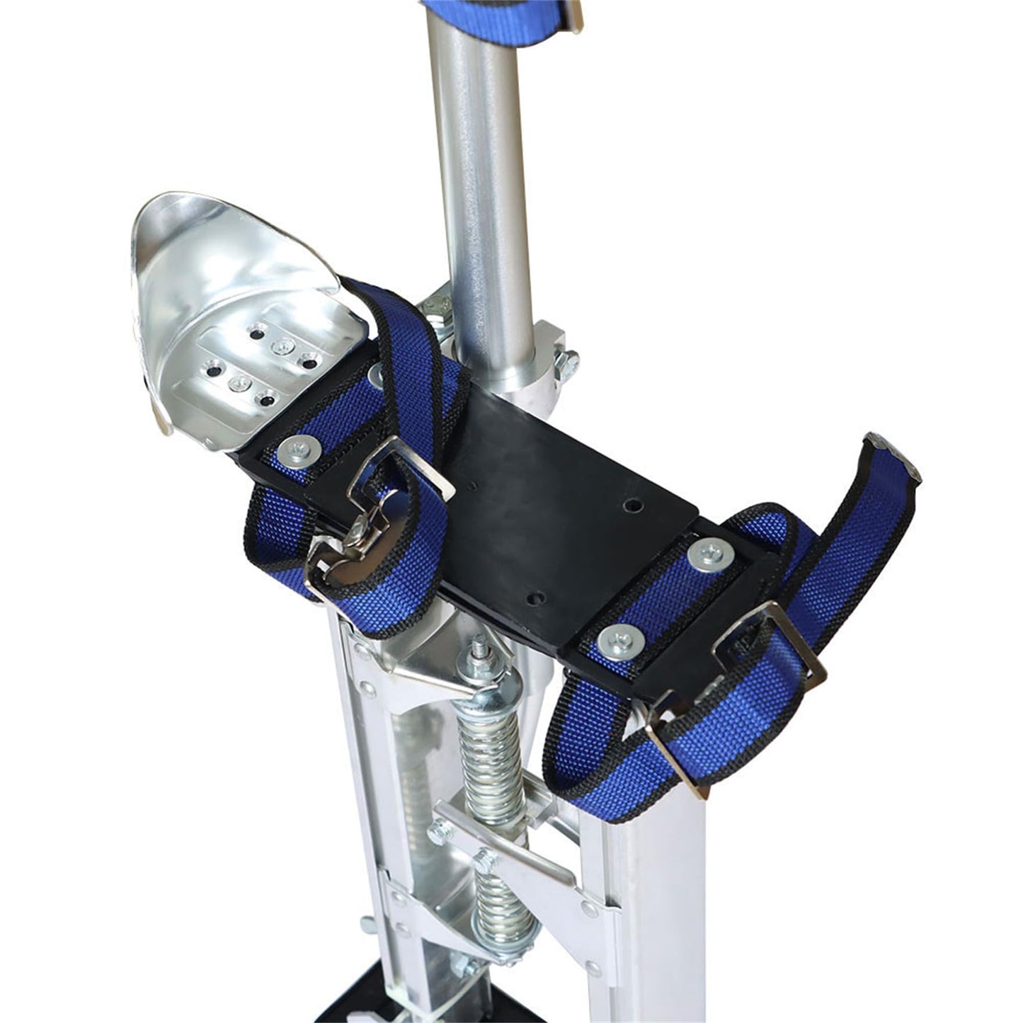 waltyotur 15-23 inch Drywall Stilts Grade Adjustable Auminum Tool Stilt for Painting or Cleaning - Silver