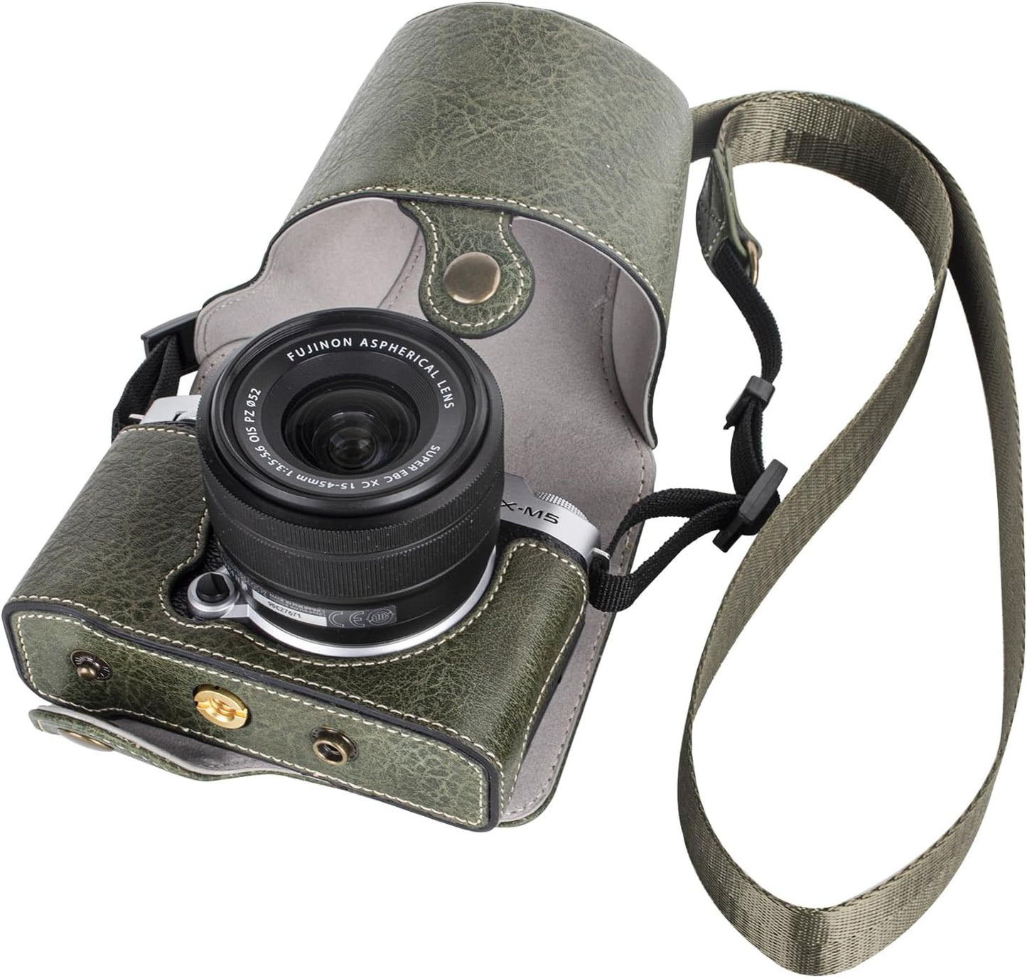 XM5 X-M5 XM5 VOVMOEYA Protective Camera Case for Fujifilm Mirrorless Camera,Fuji Camera Case Fuji Half Case With Front