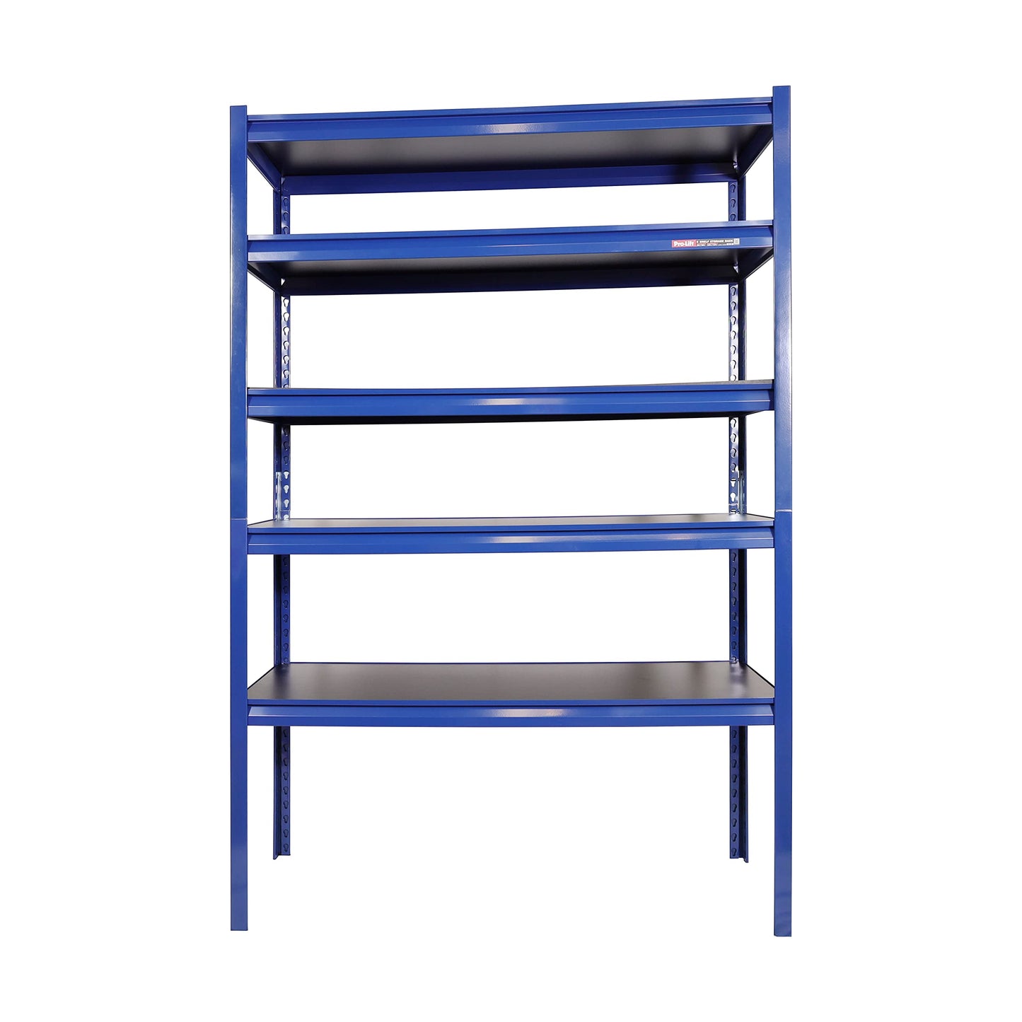 Pro-Lift Garage Storage Shelves - Heavy Duty 5-Tier Adjustable Metal Wire Shelving Units with 4000 lbs Total Capacity for Garage Basement Racking Organization - 72" H X 48" W X 18" D
