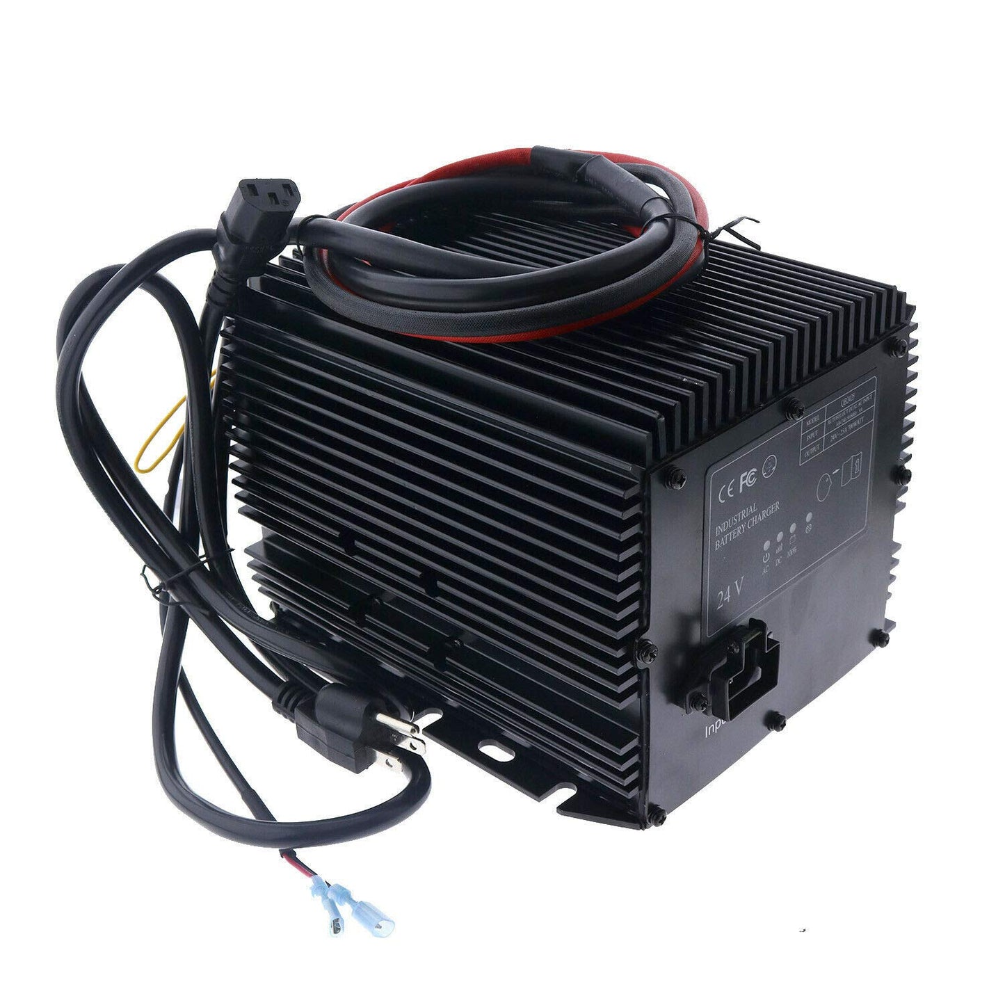 YIHETOP 24V 25A Battery Charger HB600-24B Compatible With Genie Skyjack JLG Upright 503097-000 0400170 66412 105739 96211 161827 128537