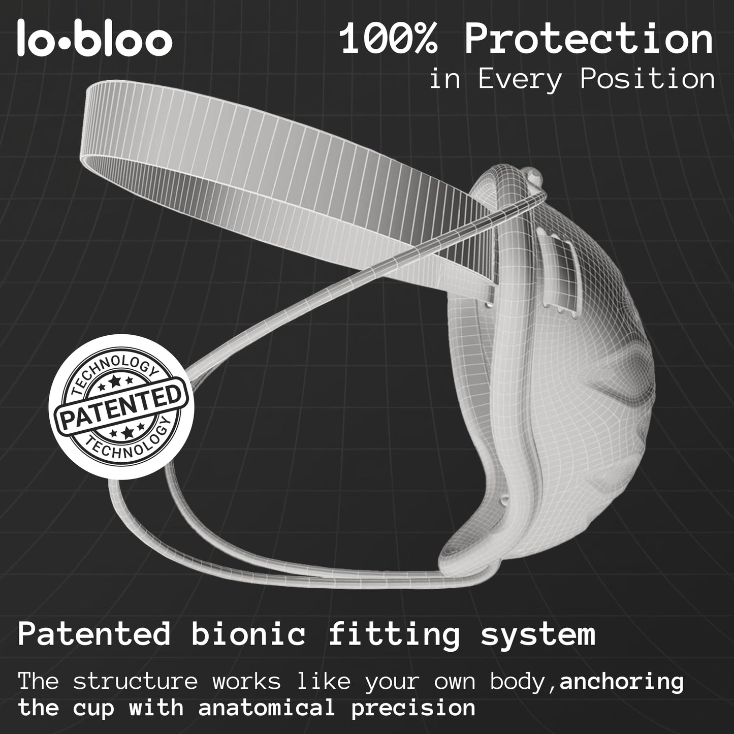 lobloo Thai Cup 2.0 – Professional Athletic Cup for MMA, Muay Thai & Contact Sports | Engineered Performance Protection | Slim Lock Fit, Lightweight Freedom | Made in Sweden