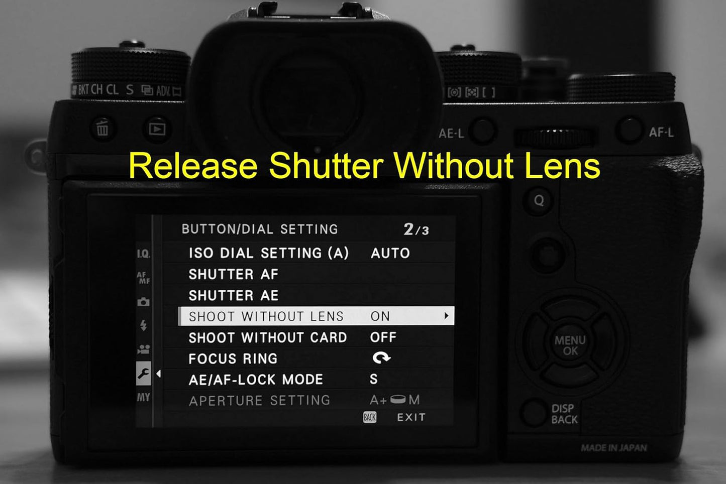 Xuan 30mm F/10 Focus Free Body Cap Lens Pancake Lens Street Photography (Fujifilm X Mount Pancake)