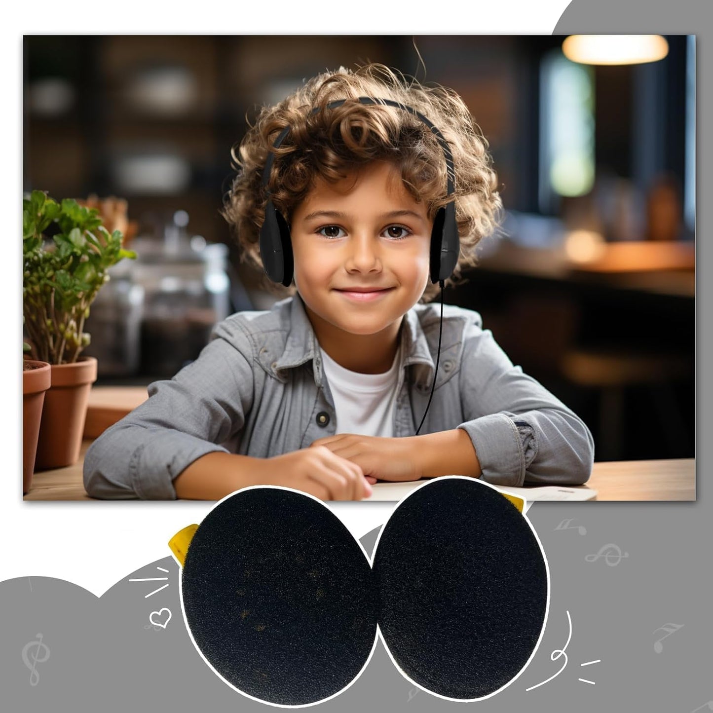 WAHUWAY 20 Pack 3.5 mm Adults(004 Class Bulk Headphones for Kids Students School Classroom Bulk Earphones Adjustable