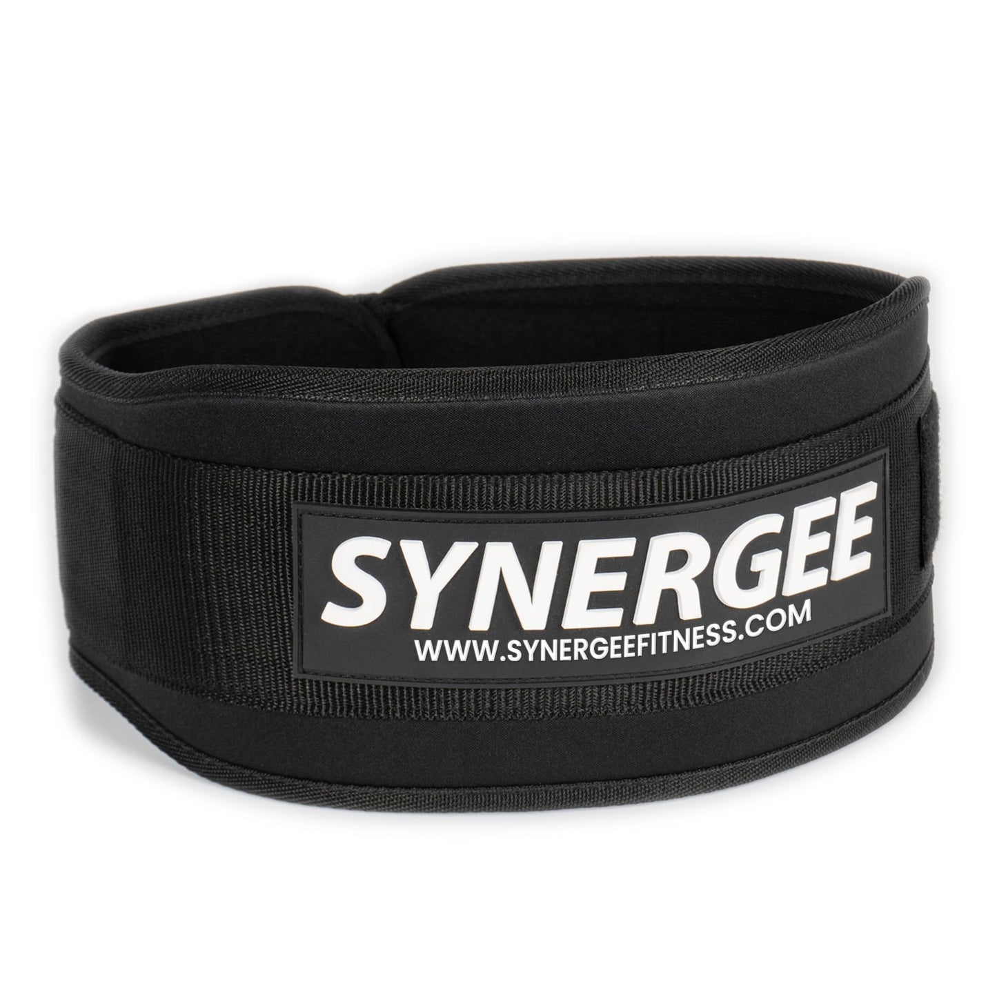 Synergee Weightlifting Belt 5” Padded Support for Squats Deadlifts Powerlifting & Cross Training - X-Large