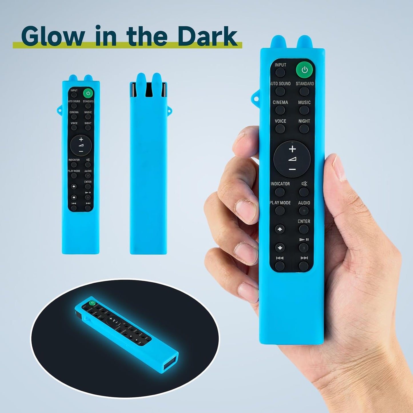 STORAGBT S100F Soundbar Wall Mount for Sony Surround Soundbar, Including a Glow in The Dark Remote Control Cover