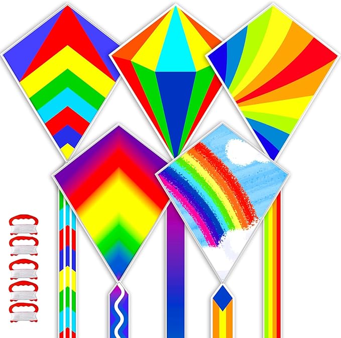 YongnKids Kite for Kids Easy to Fly - Kites for Kids Girls Boys Adults Easy to Fly, Perfect for Easter Birthday Gift Idea Beach Trip Park Family Activities Outdoor Games