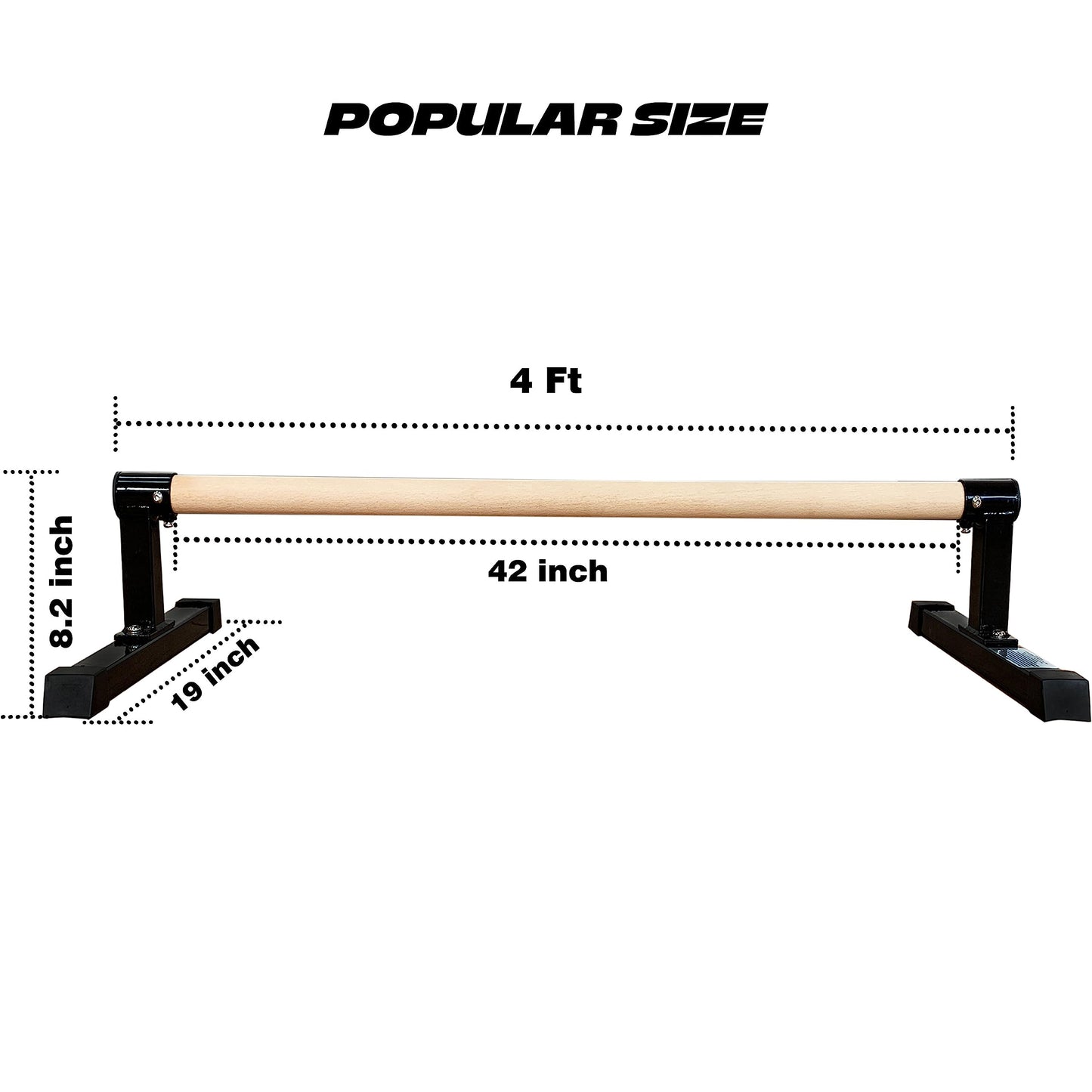 Gymnastics Pirouette Bar for Handstands Training Gymnastic Handstand Floor Bar For Kids Gymnast Training