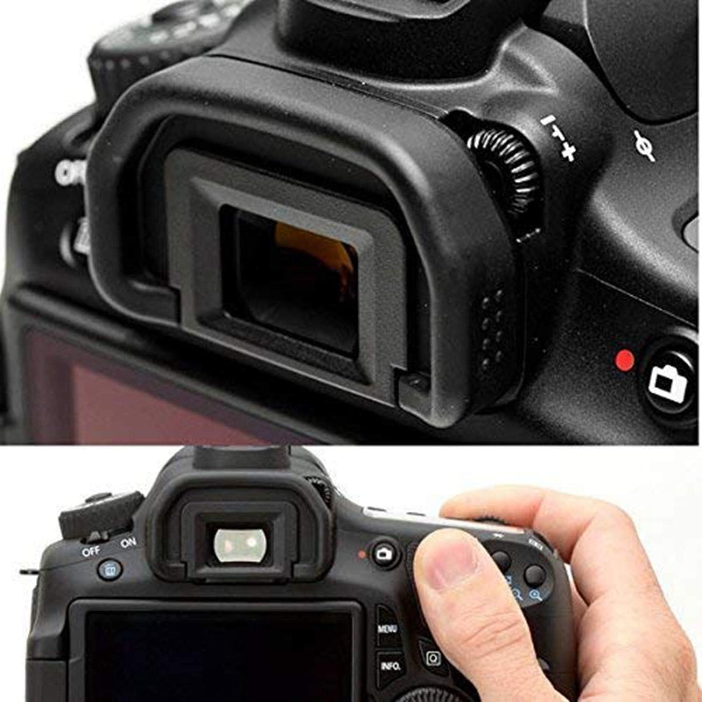 RETYLY 18Mm 80D 70D 60D 77D 50D 5D 5D 6D 6D 40D 30D 20D 20Da 10D 60Da A2 A2E D30 D60 Camera Eyepiece Eyecup Replacement
