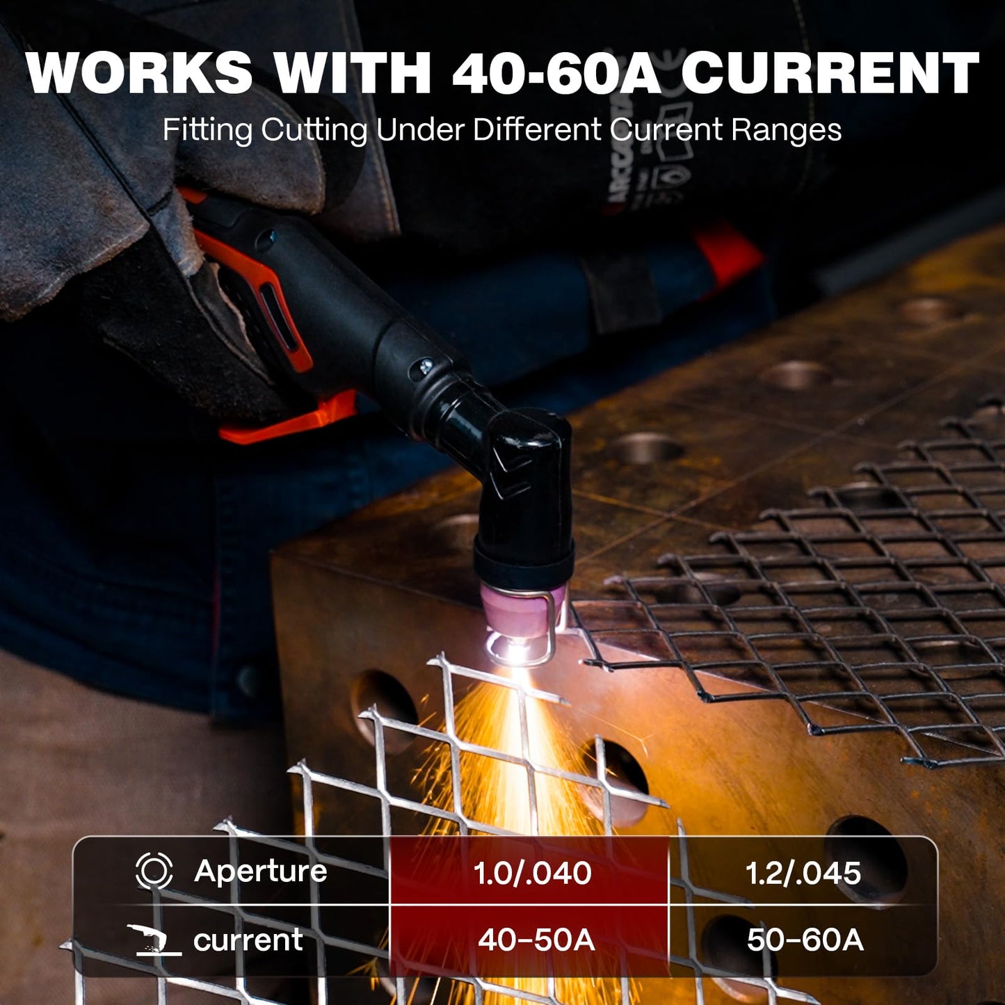 ARCCAPTAIN iControl CUT55 Prolux and AG-60 Plasma Cutter Torch Consumables