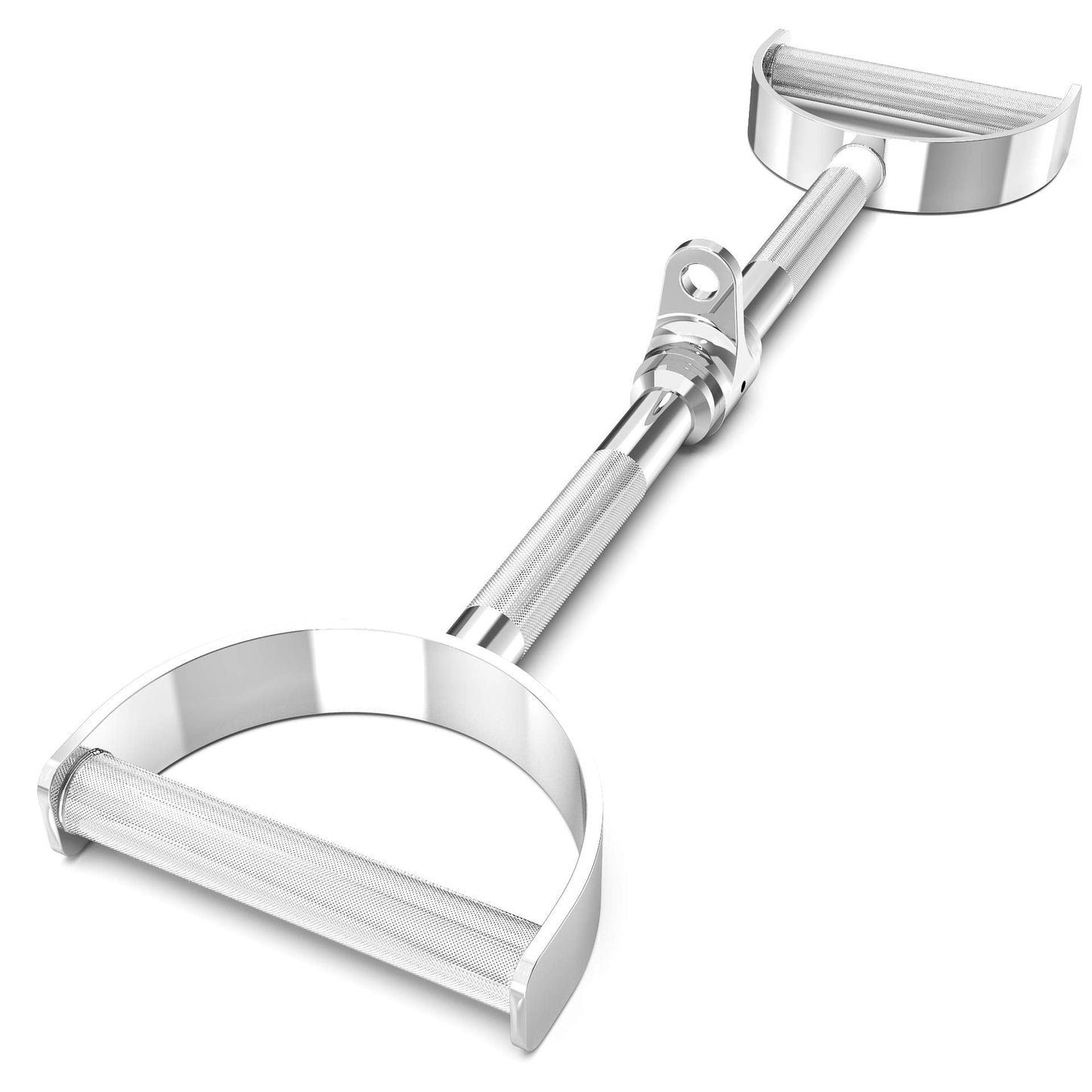 Synergee Pro-Style Lat Bar Cable Attachment. Universal Attachment for Cable Machines. Pull Down/Press Down Bar Accessory. Available Sizes 24”, 34” and 38”
