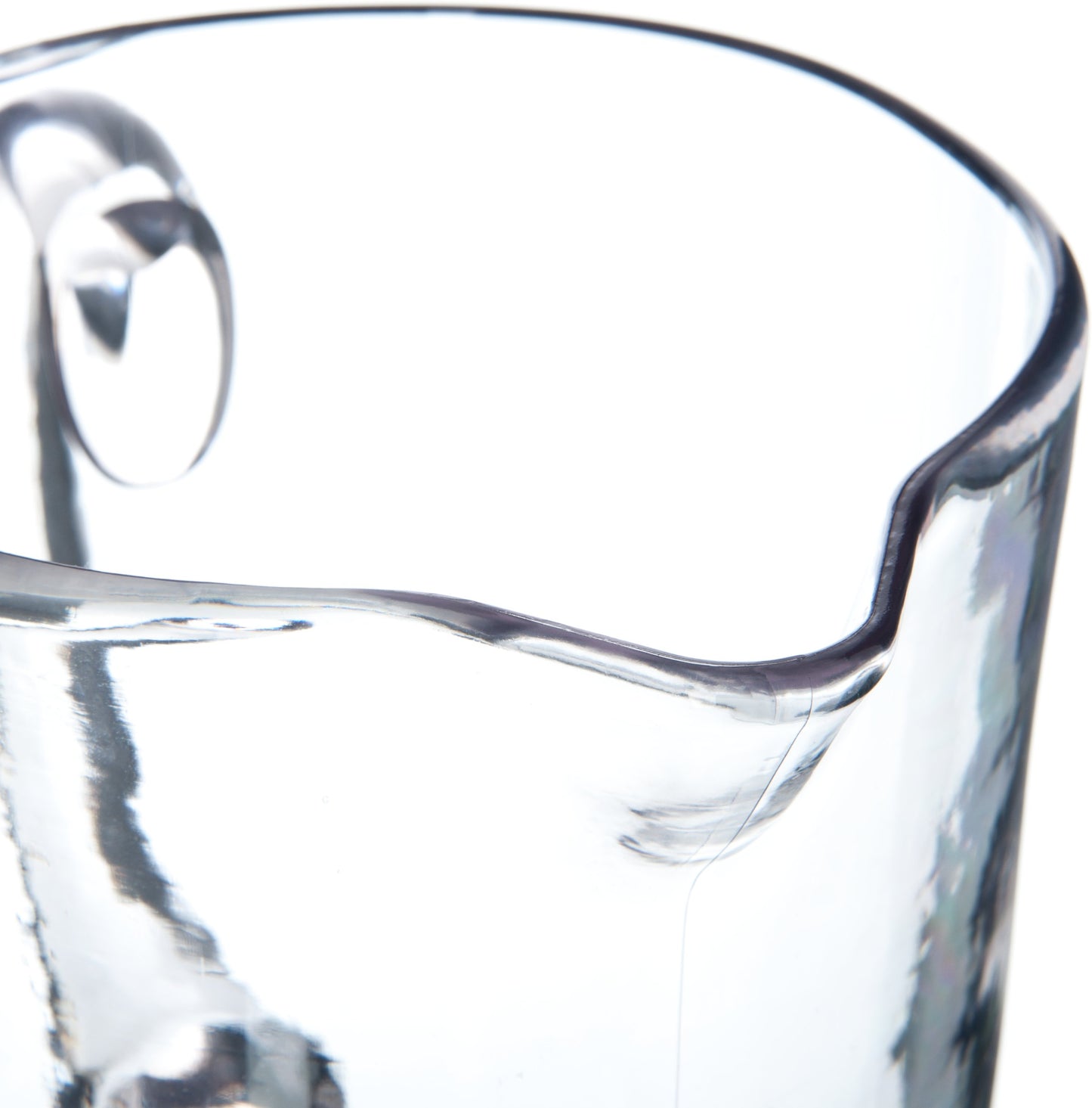 Carlisle FoodService Products Mingle Pitcher, Glass Look Container for Serving Drinks, 74 Oz, 4 Count, Clear