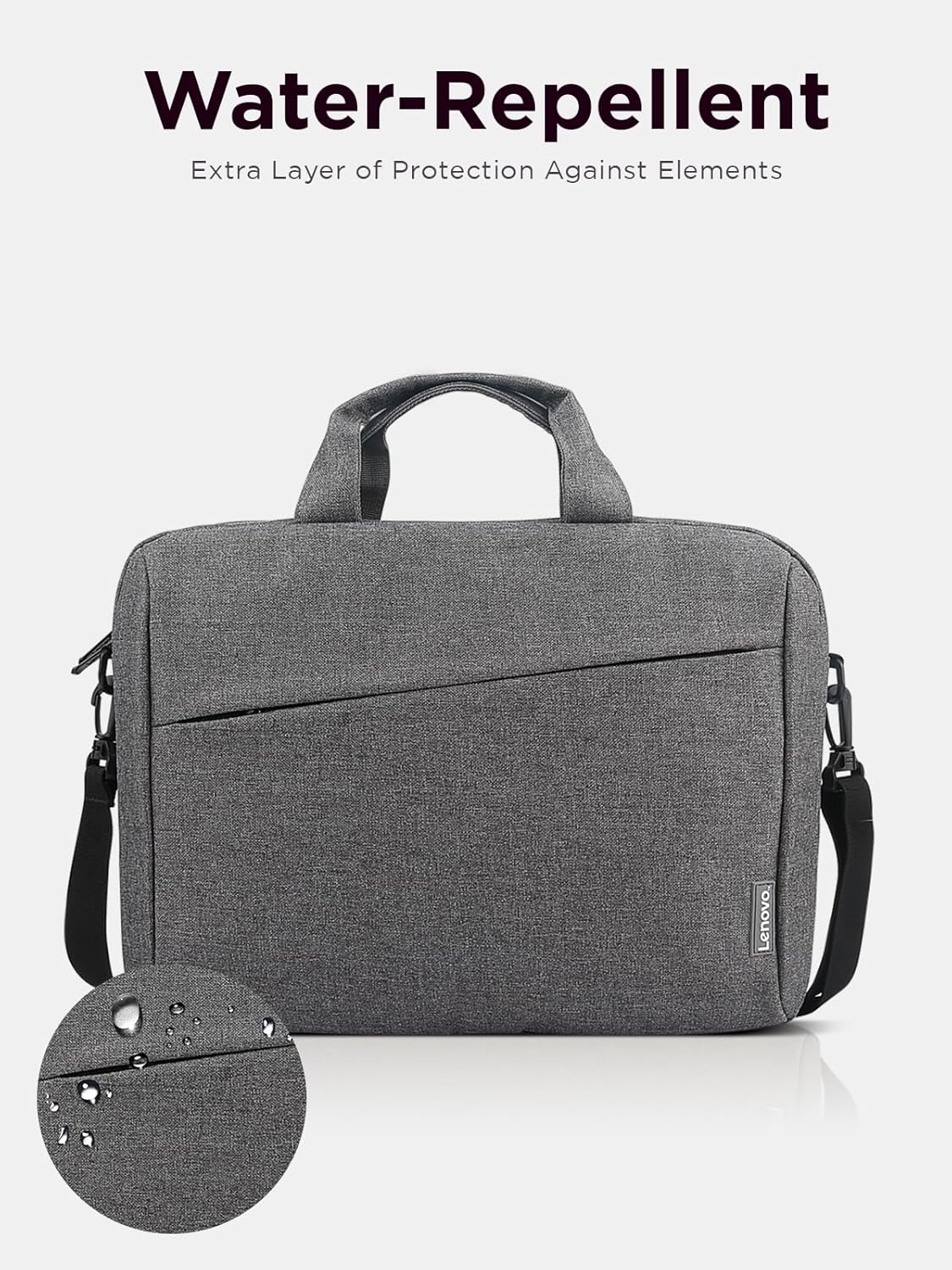 T210, 15.6-Inch Lenovo Laptop Carrying Case Laptop and Tablet, Sleek Design, Durable and Water-Repellent Fabric