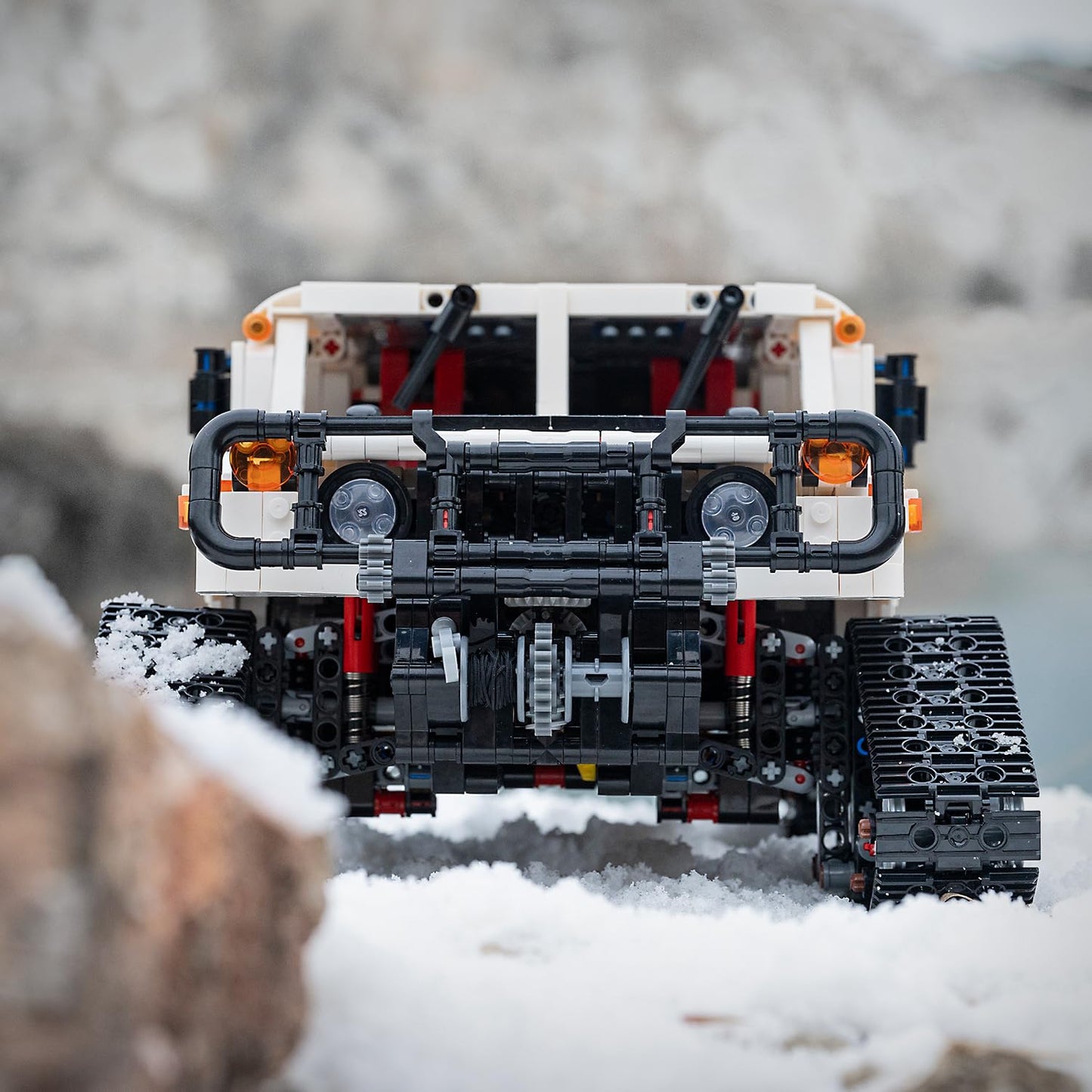 UNCLE BRICK Technic Off-Road Remote Control Car Building Blocks,1:8 MOC Remote Control Car Building Blocks,with Technic Motorize Set for Boys Age 8-12 Gift(3088pcs)