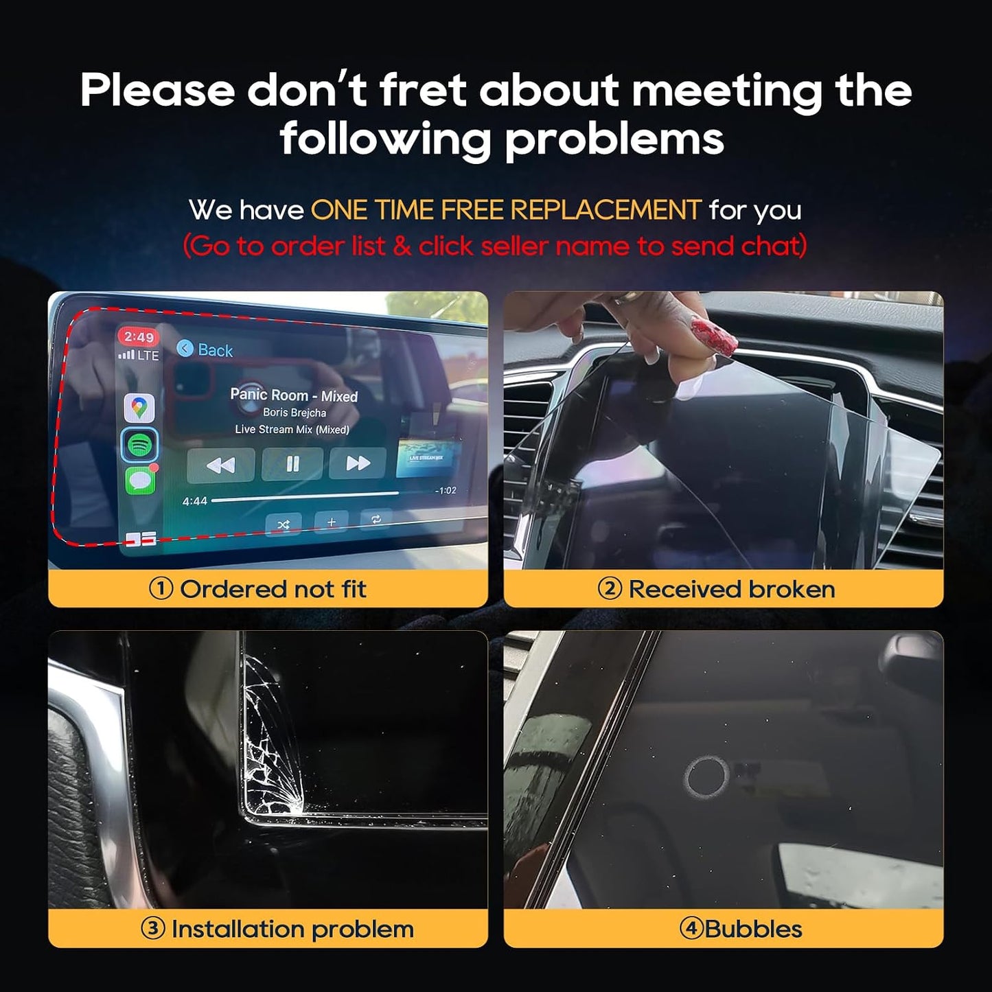 2019-2021 2019-2022 2023 RAV4 8-Inch 2019-2023 RAV4 (8-Inch) LFOTPP Corolla Cross Car Navigation Screen Protector