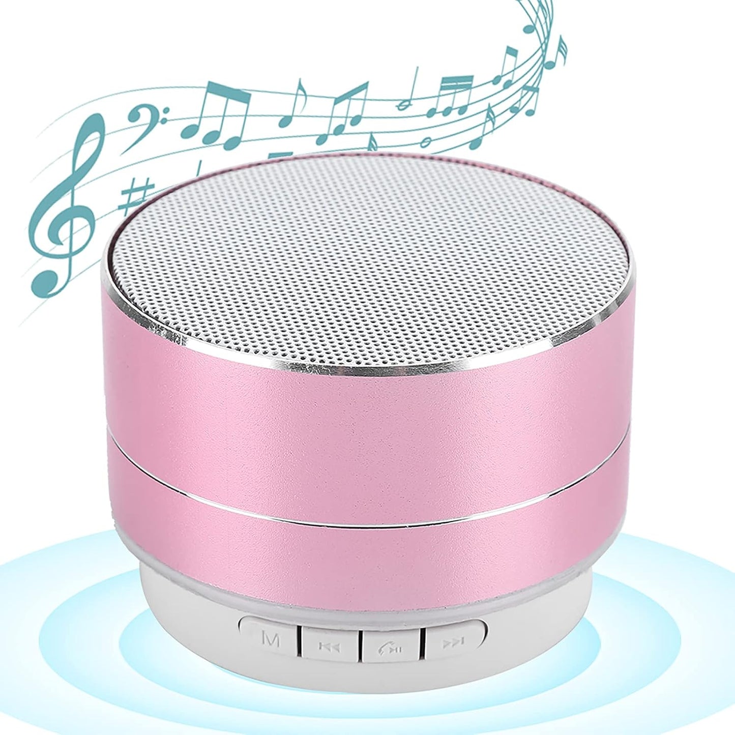 Multifunctional Metal Bluetooth Speaker - Notebook Style
